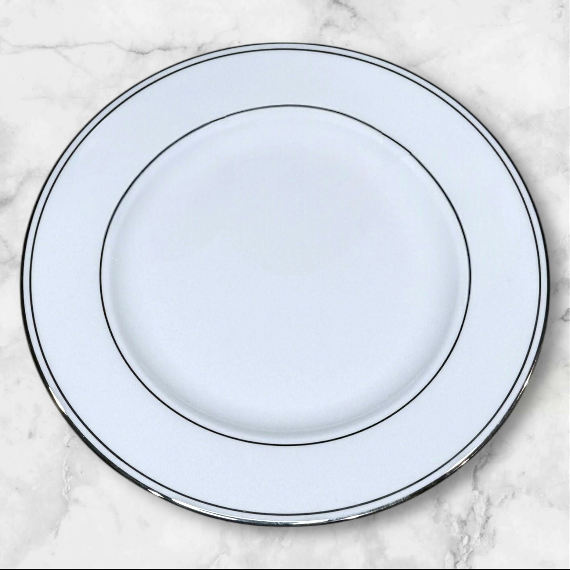 Lenox Federal Platinum Dinnerware | Set of 5 | Dinner Salad Bread | Excellent Condition