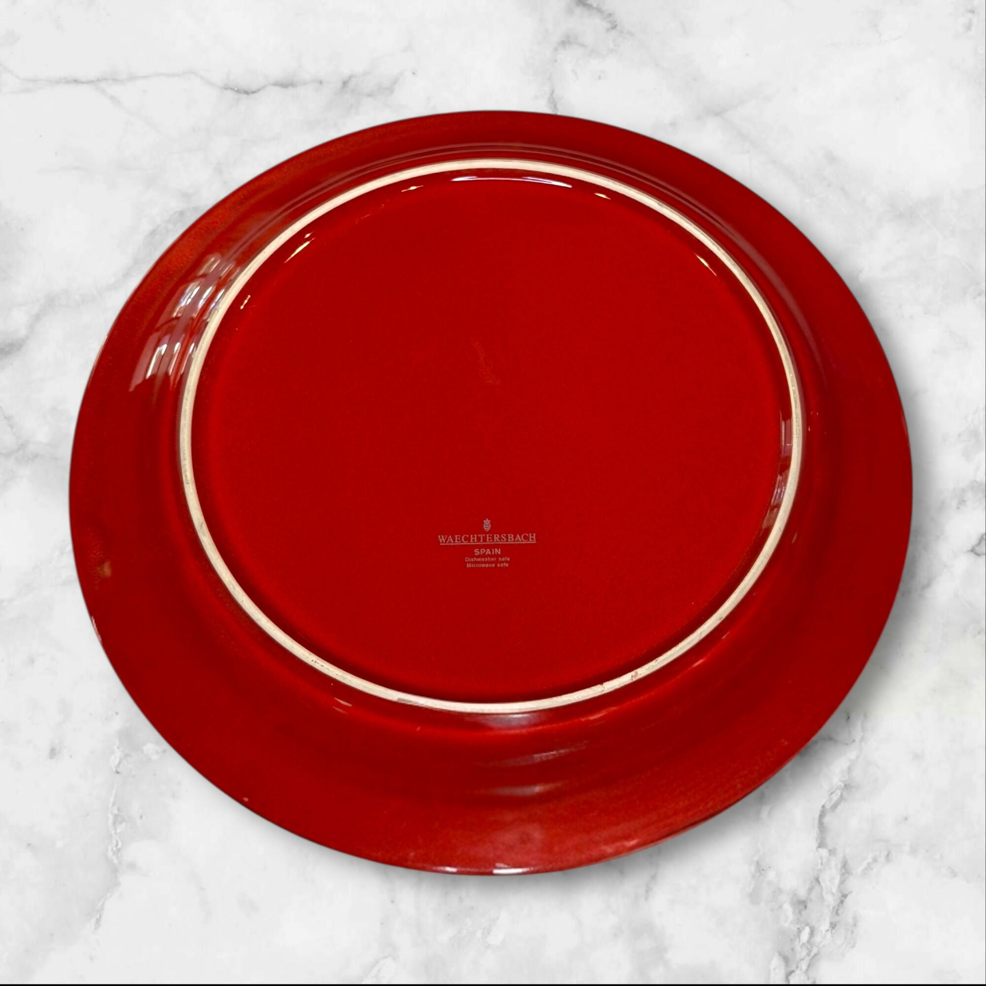 Waechtersbach Spain Red Dinner Plates | Set of 4 | Great Condition