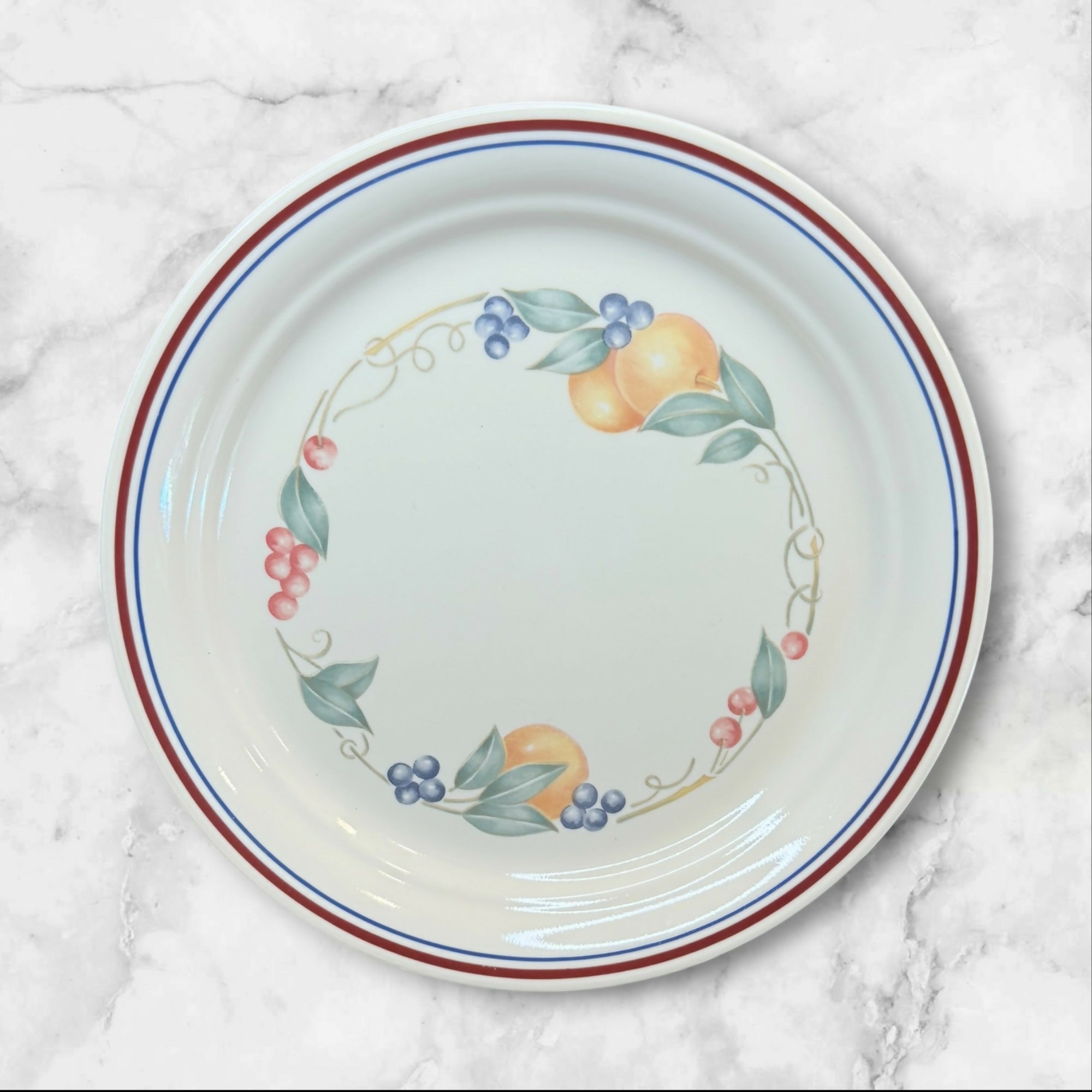 Corelle Abundance Dinner & Salad Plates Set of 8 | Vitrelle | Excellent