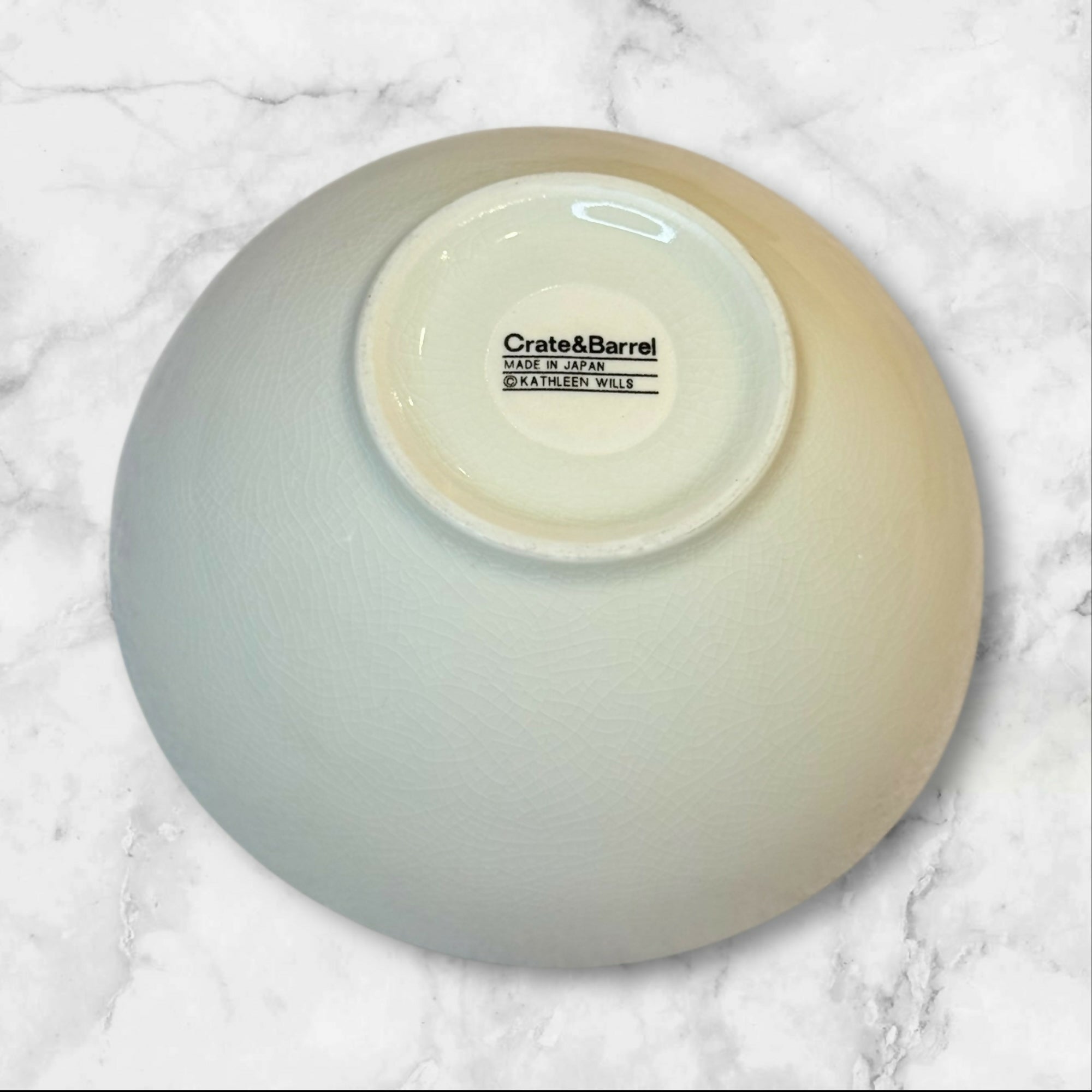 Crate & Barrel Kita Coupe Cereal Bowls Ivory | Set of 4 | Excellent