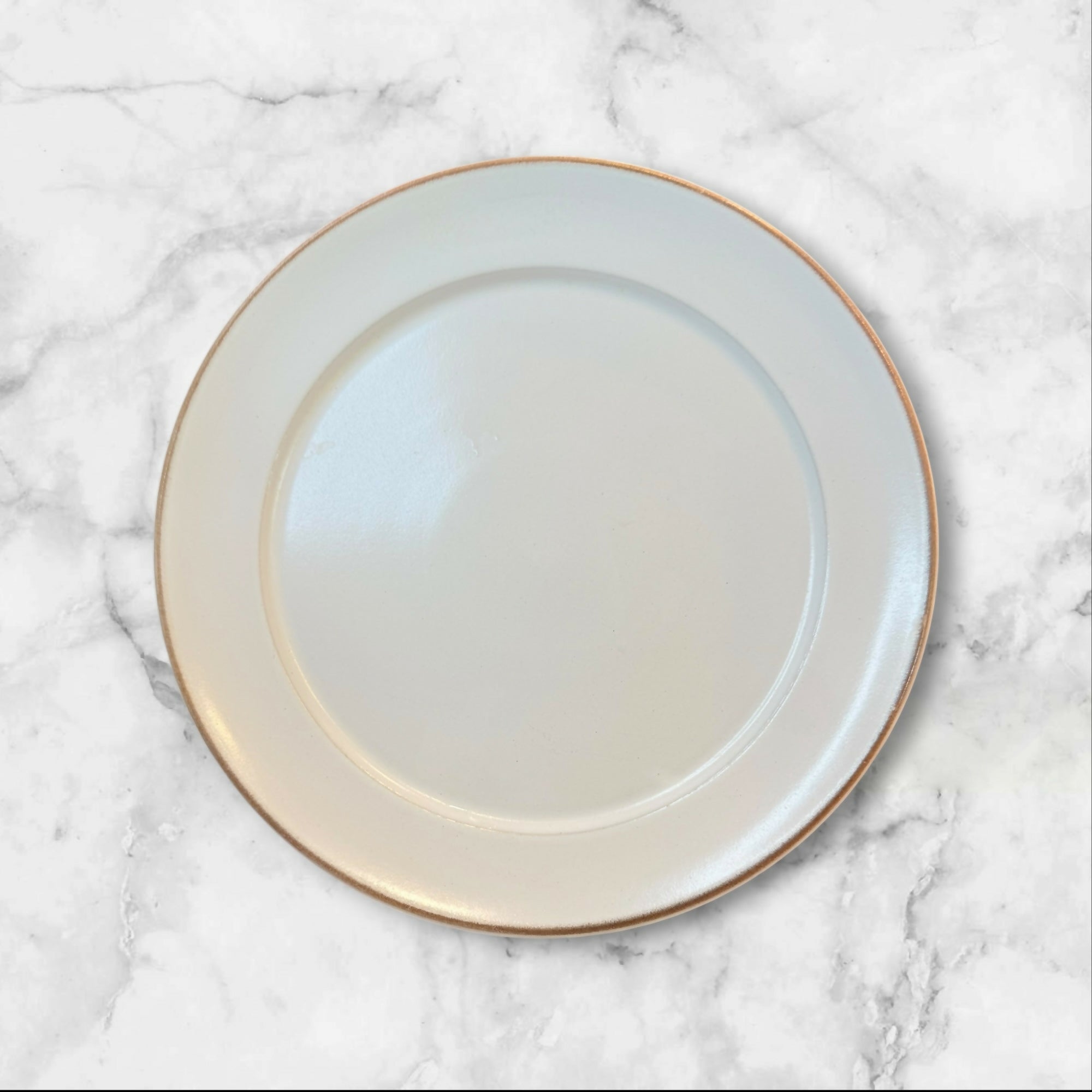 Denby Langley Potpourri White Dinner Plates Set of 4 England | Gently Used