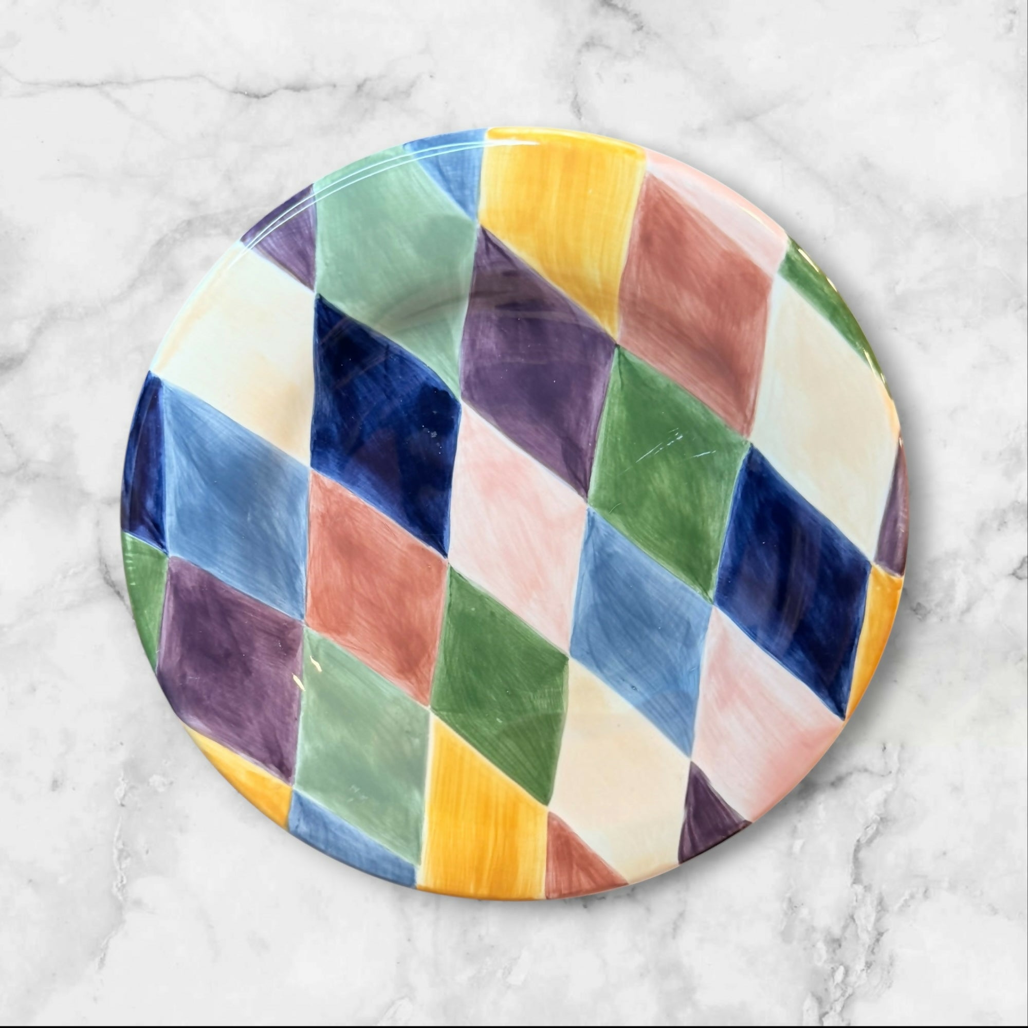 Tabletops Unlimited Carnival Dinner & Salad Plates | Set of 8 | Great Condition