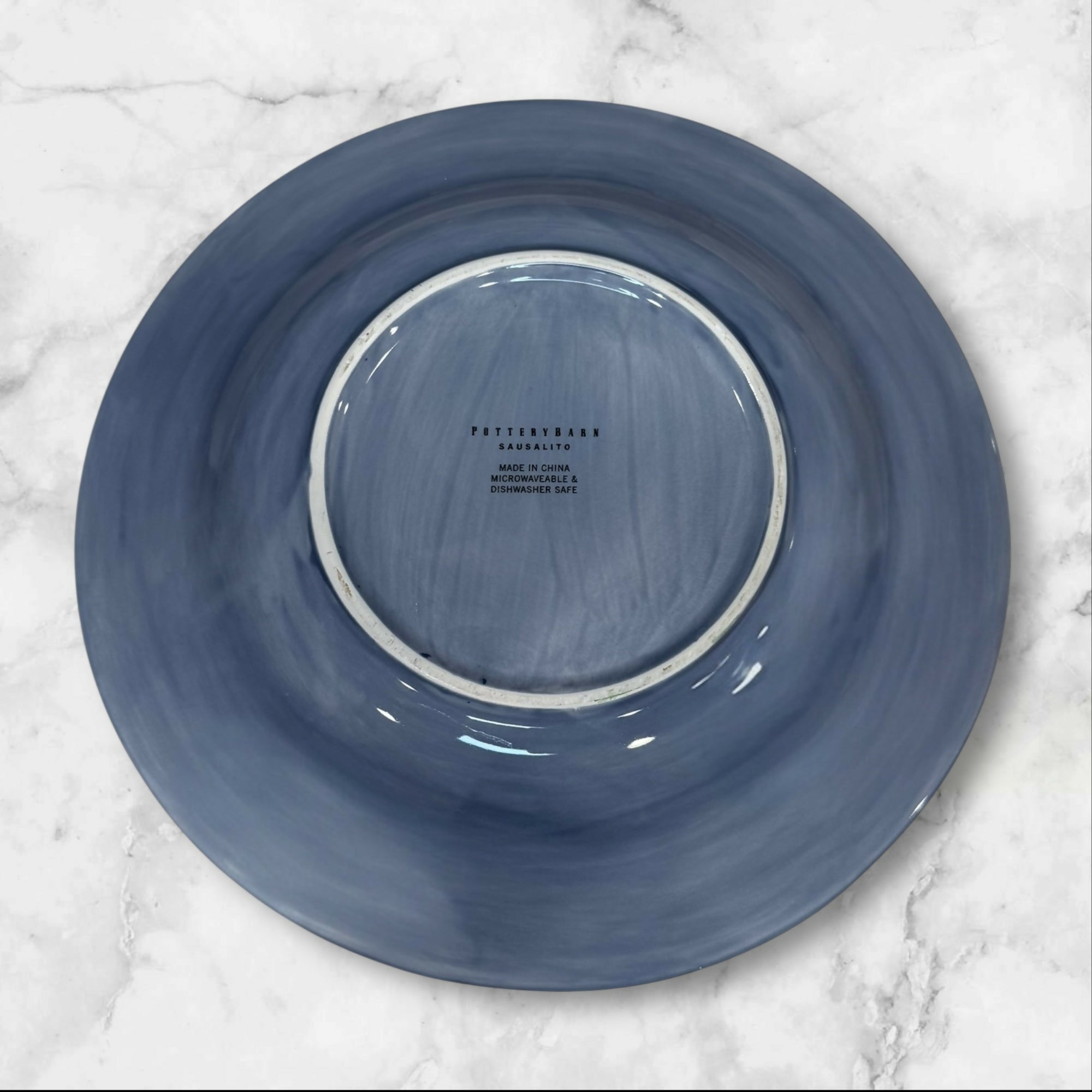 Pottery Barn Sausalito Slate Plates | Set of 8 | Dinner & Salad | Great Condition