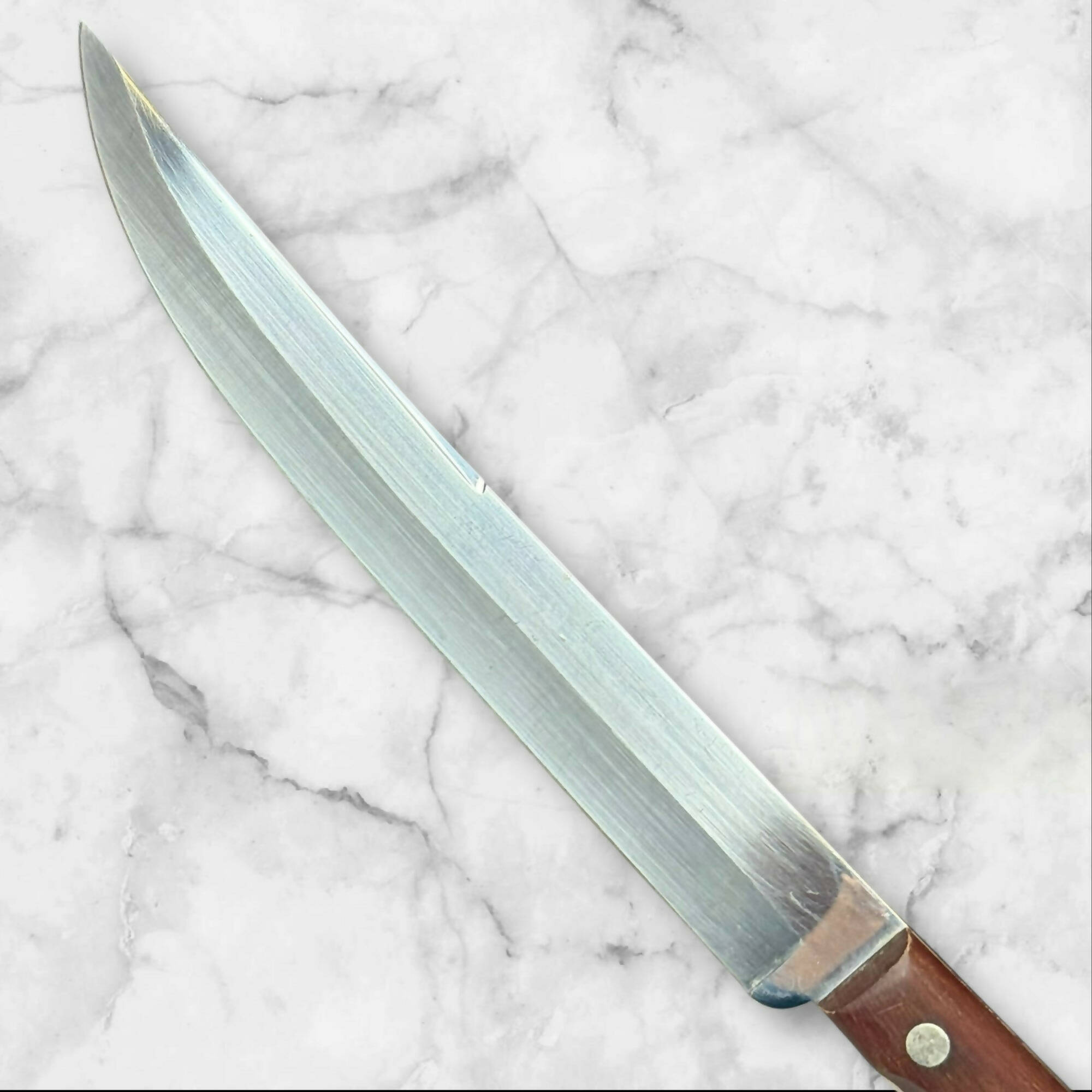 Vintage Hammacher Schlemmer Carving Knife USA Made | 12” | Excellent Condition