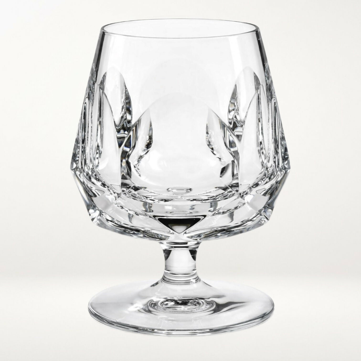 Nachtmann Alexandra Cut Crystal Brandy Glasses | Set of 4 | Excellent Condition