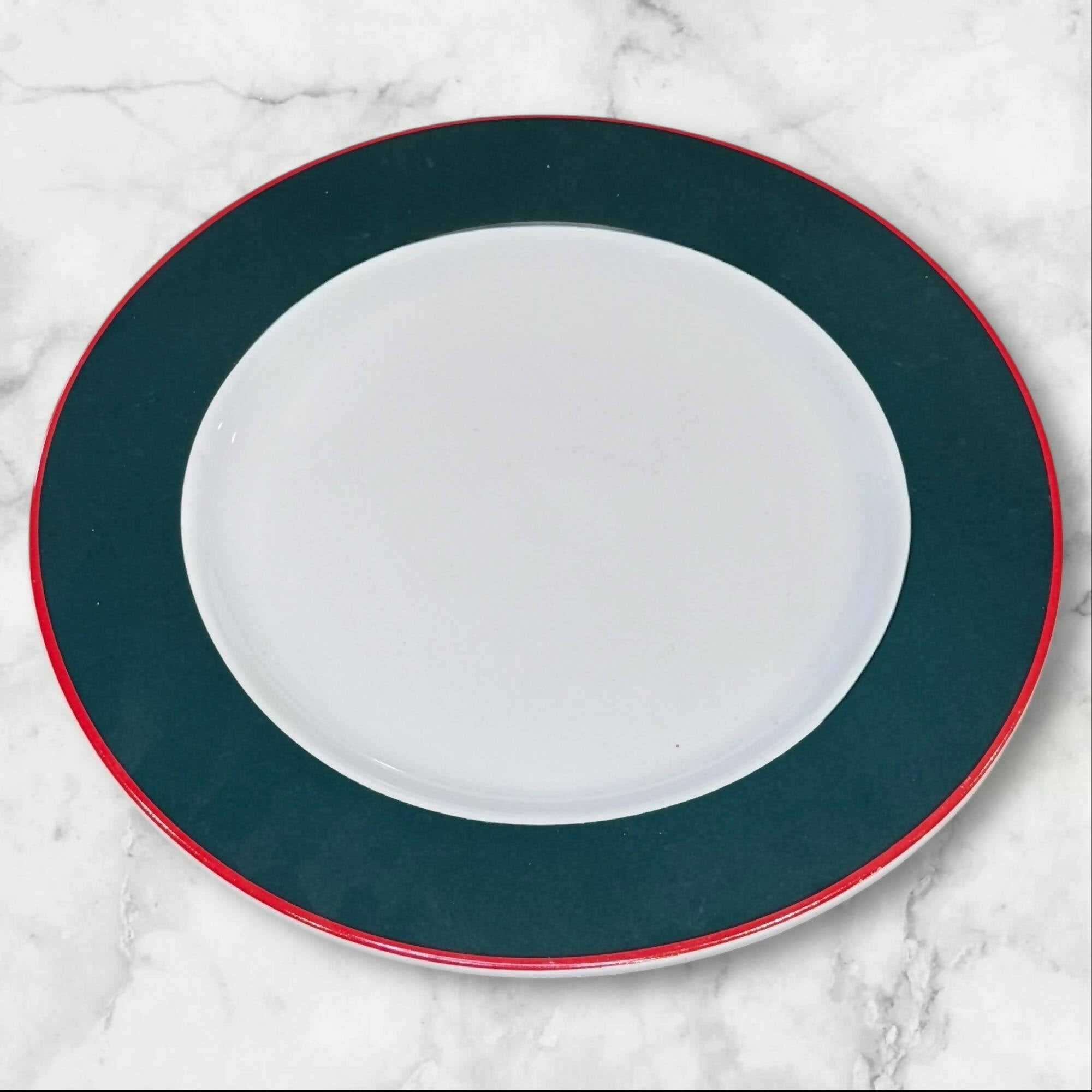 Furio Contemporary Casuals Poinsettia Dinner Plates | Set of 4 | Great Condition