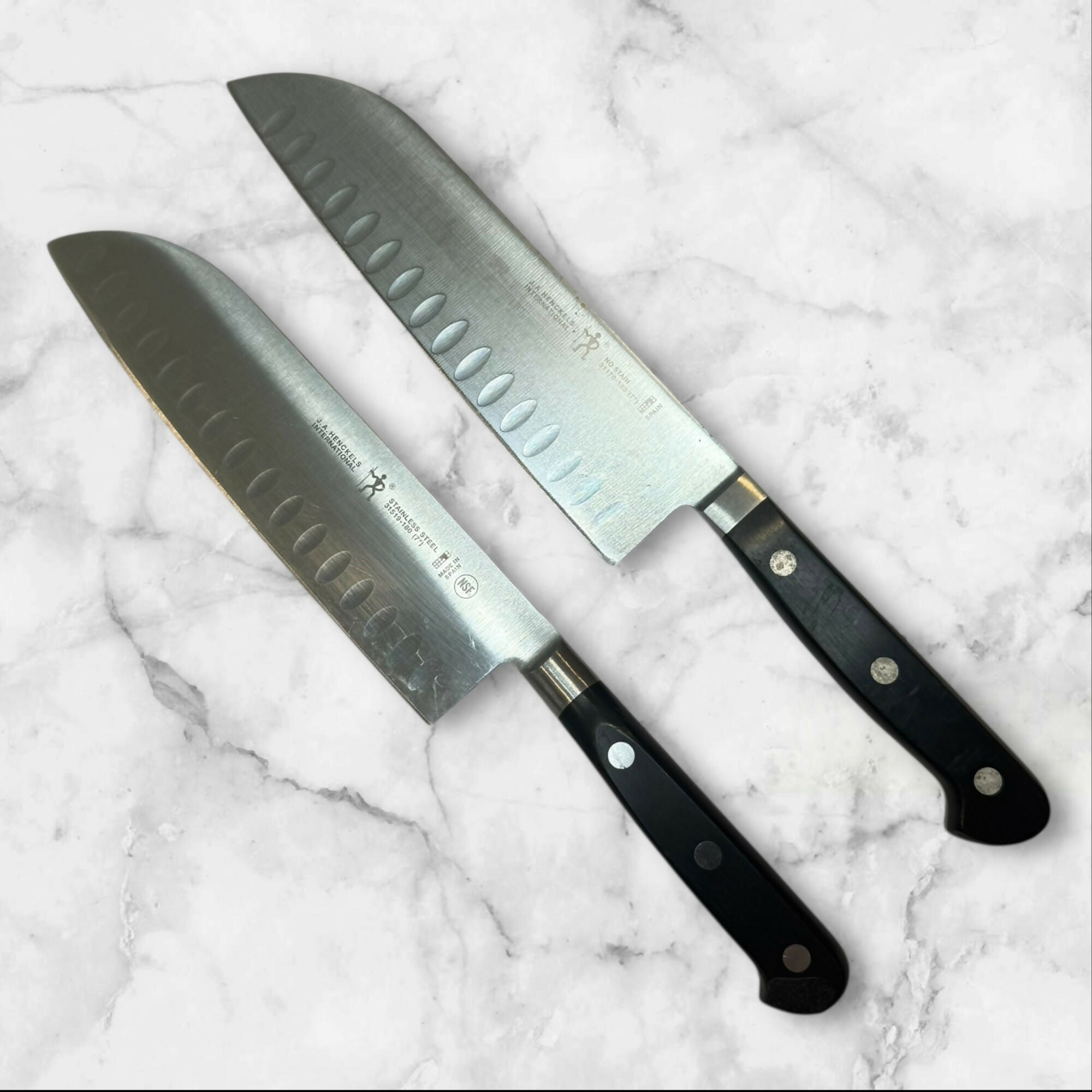 HENCKELS Classic 7” Santoku Knife Set | Spain Made | NSF | Excellent