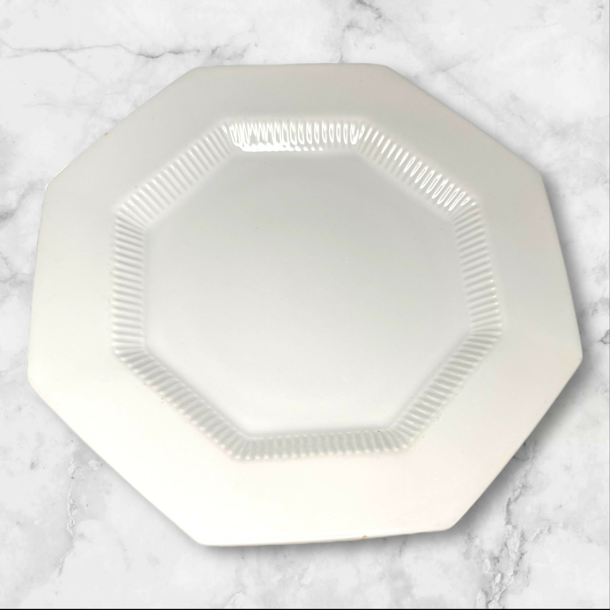 Independence White Ironstone Dinner Plates Japan | Set of 6 | Good Condition