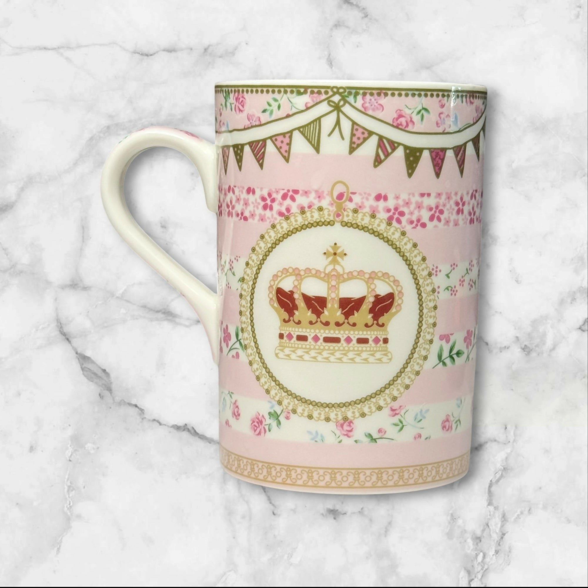 Queens by Churchill Jubilee Crown Mug | Fine China | Excellent Condition
