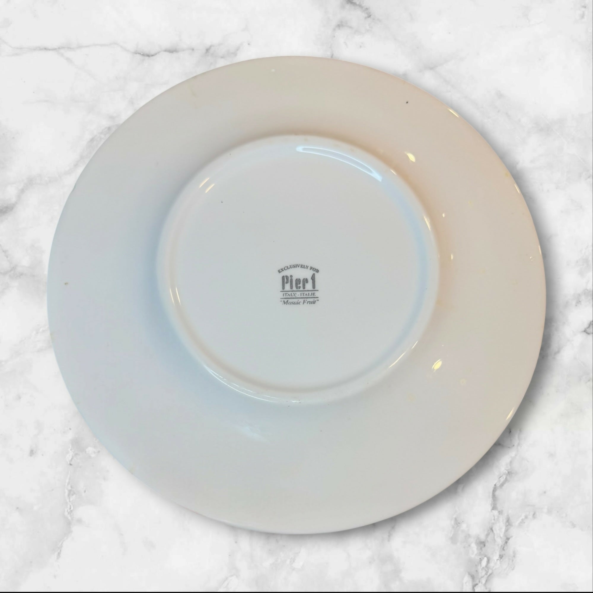 Pier 1 Mosaic Fruit Chop Platters 12.5” | Set of 2 | Good Used