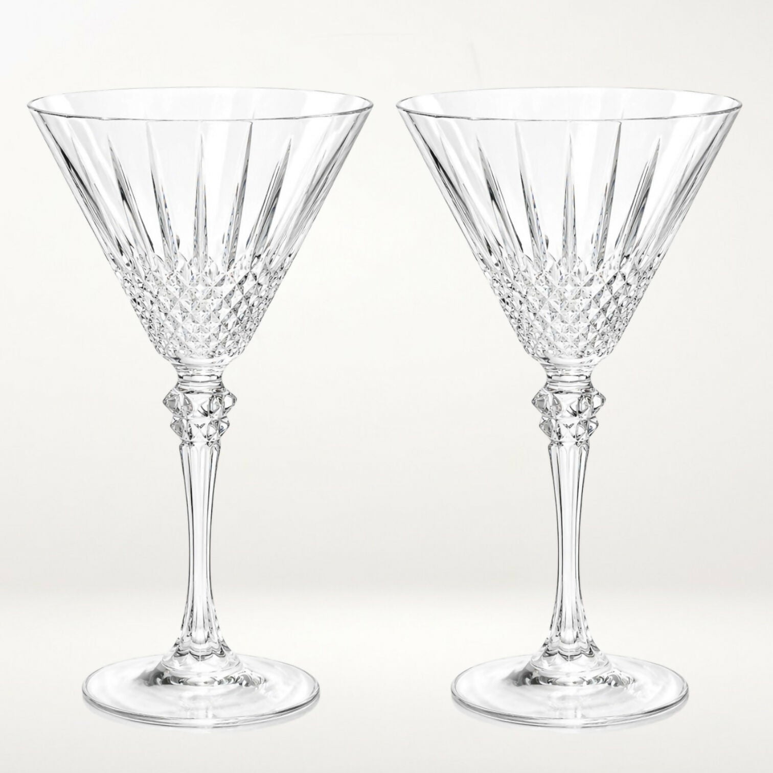 Cristal D’Arques Longchamp Martini Glasses | Set of 2 | Excellent