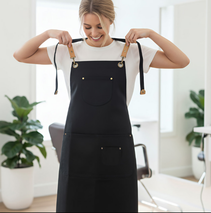 Anypron Fashion Cooking Apron for Men Women Chef & Waiter