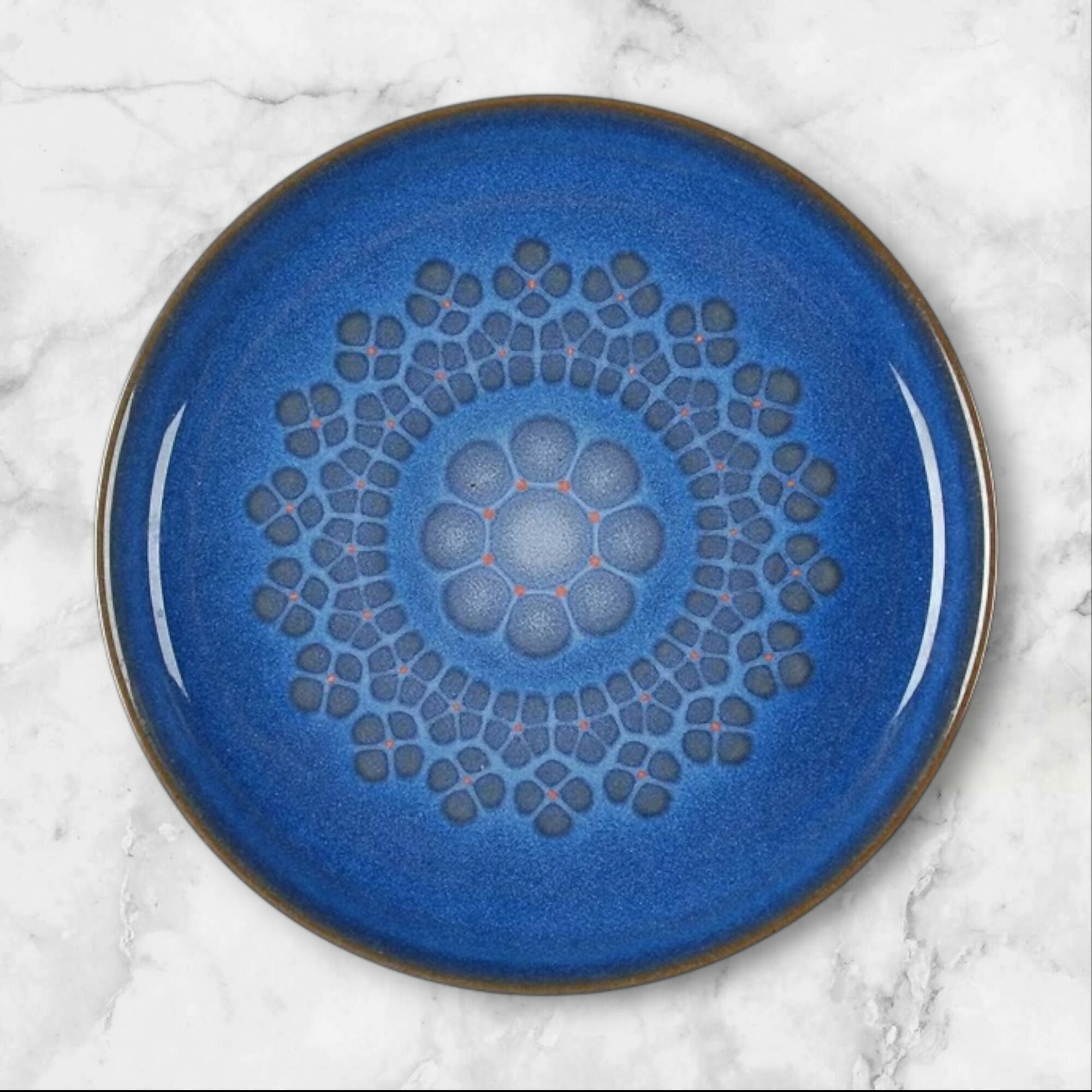 Denby Midnight Dinner Plate Replacement Stoneware | Excellent Condition