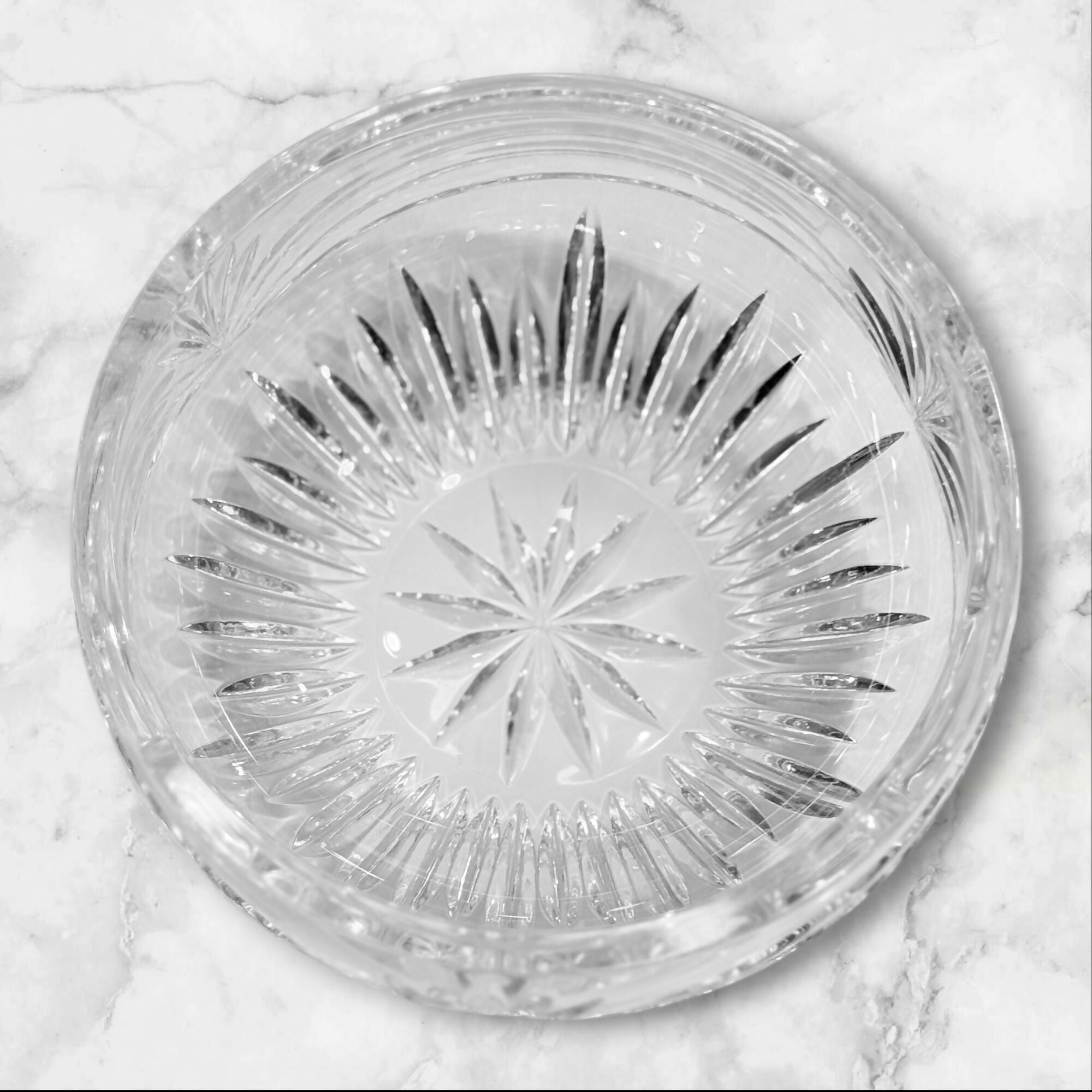 Waterford Crystal Calais Crystal Bowl | Wide Band Cut Glass | Excellent Condition