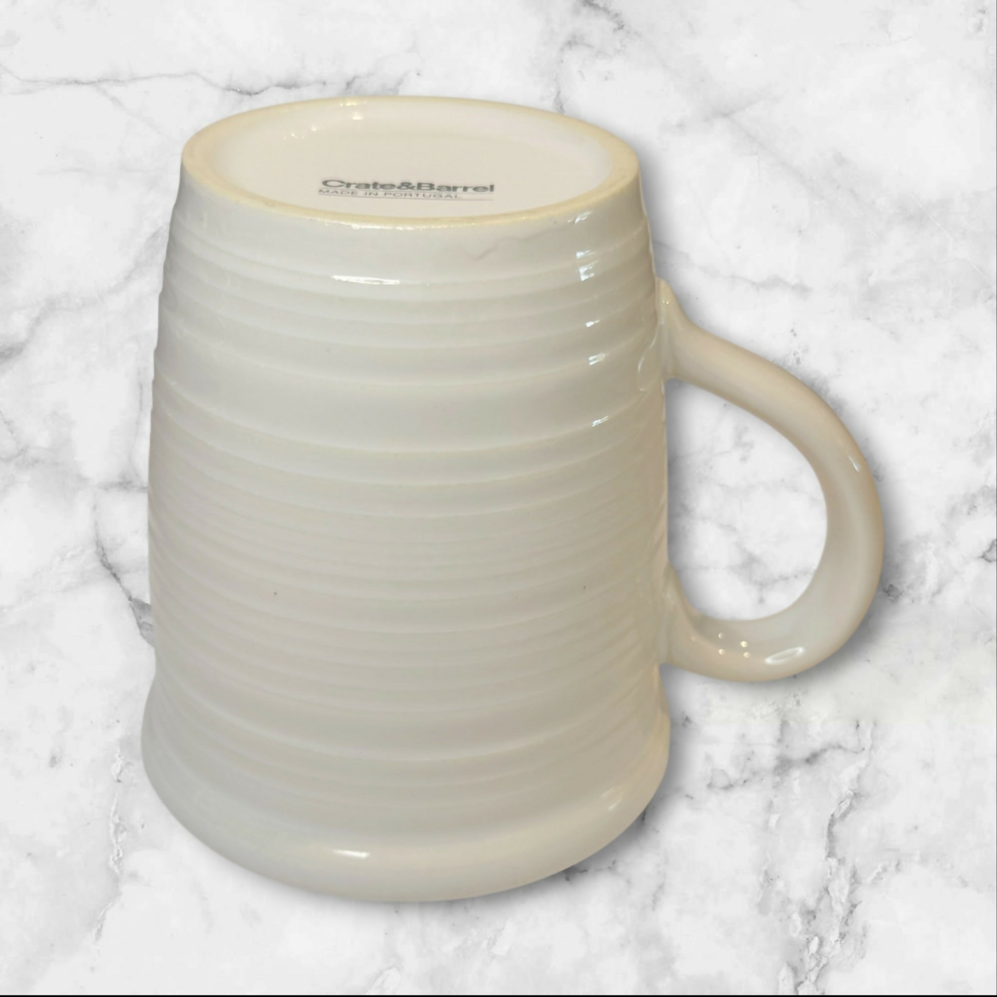Crate & Barrel Farmhouse Collection Coffee Mugs | Set of 2 | Excellent Condition