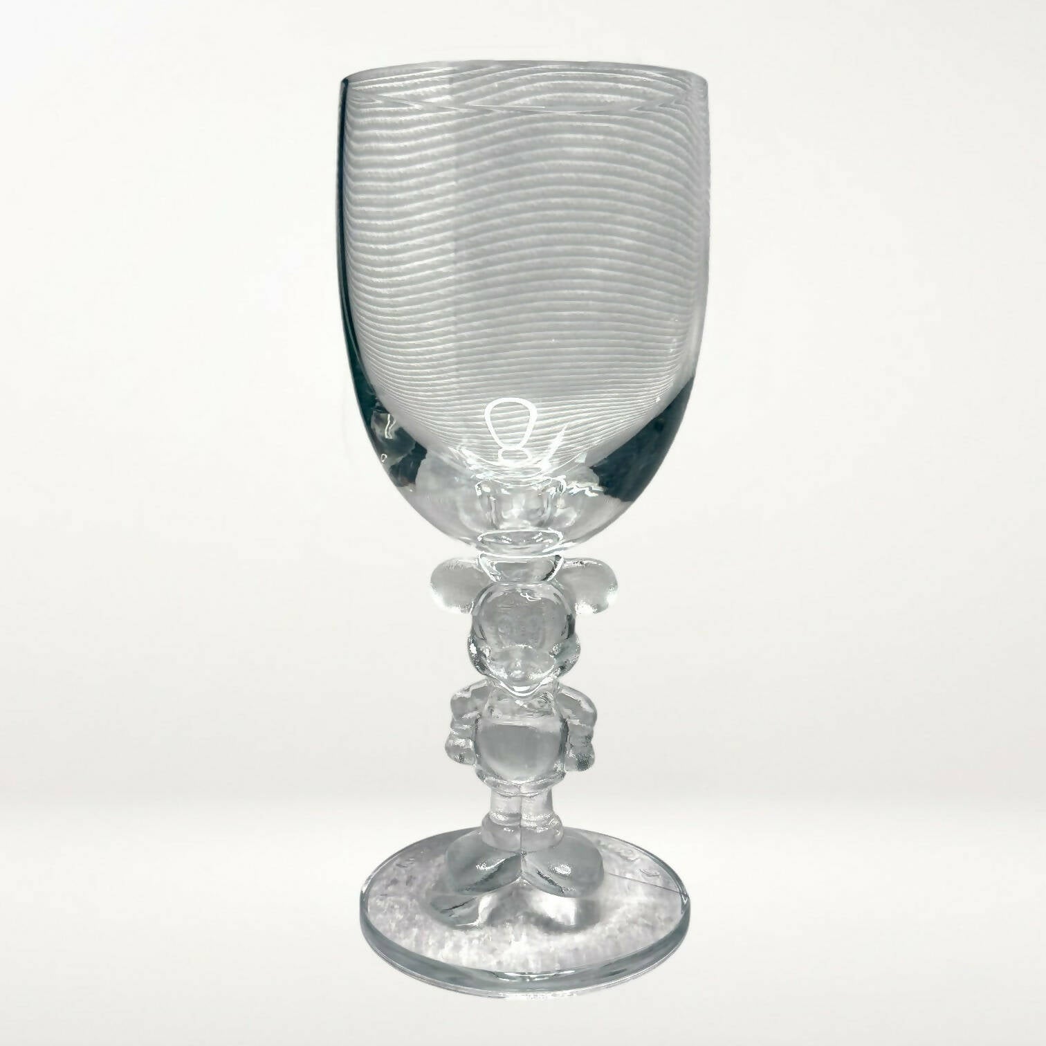 Disney Mickey & Minnie Stemmed Glasses | Set of 2 | Collectible | Excellent Condition