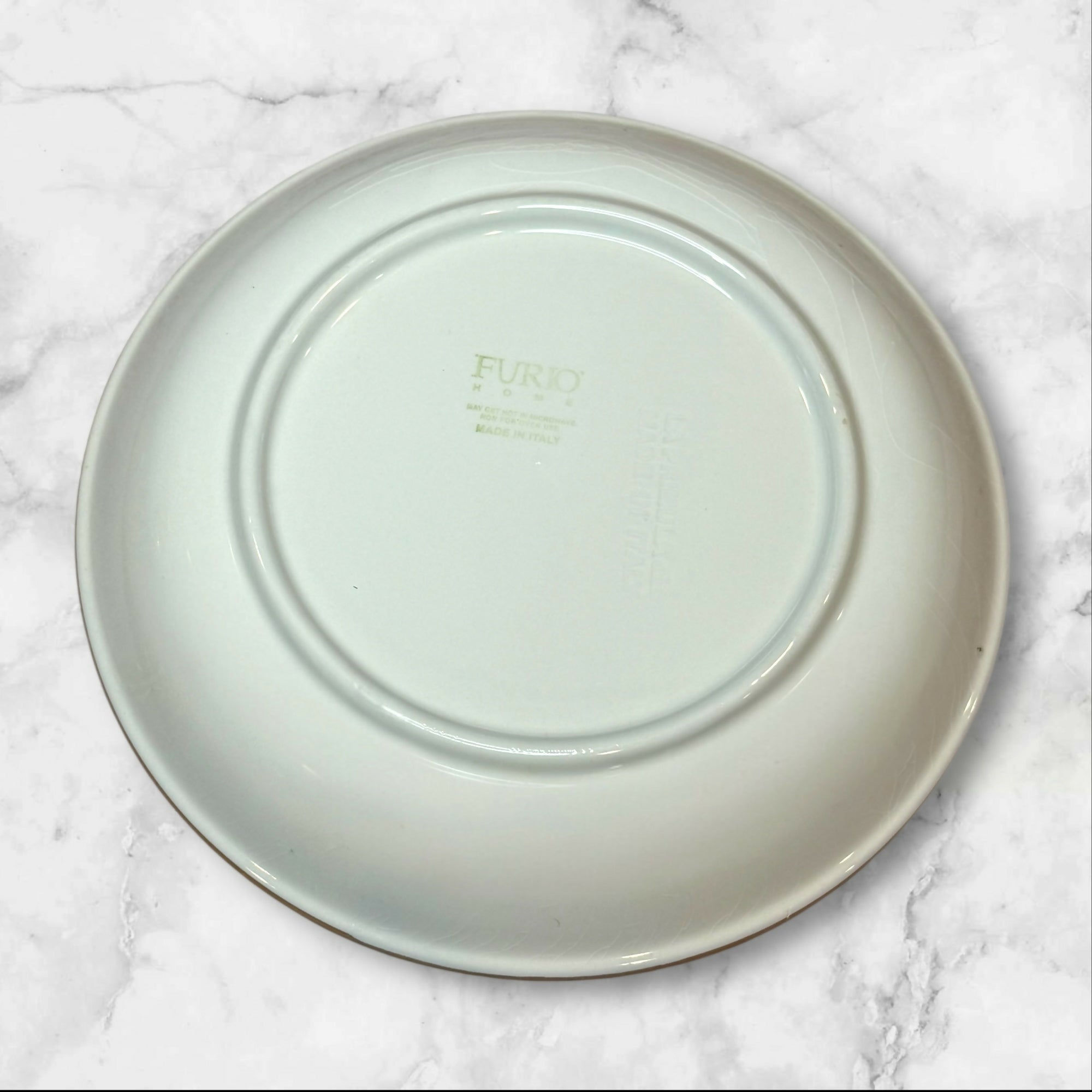 Furio Italy Blue Stoneware Dinner Plates | Set of 6 | Great Condition