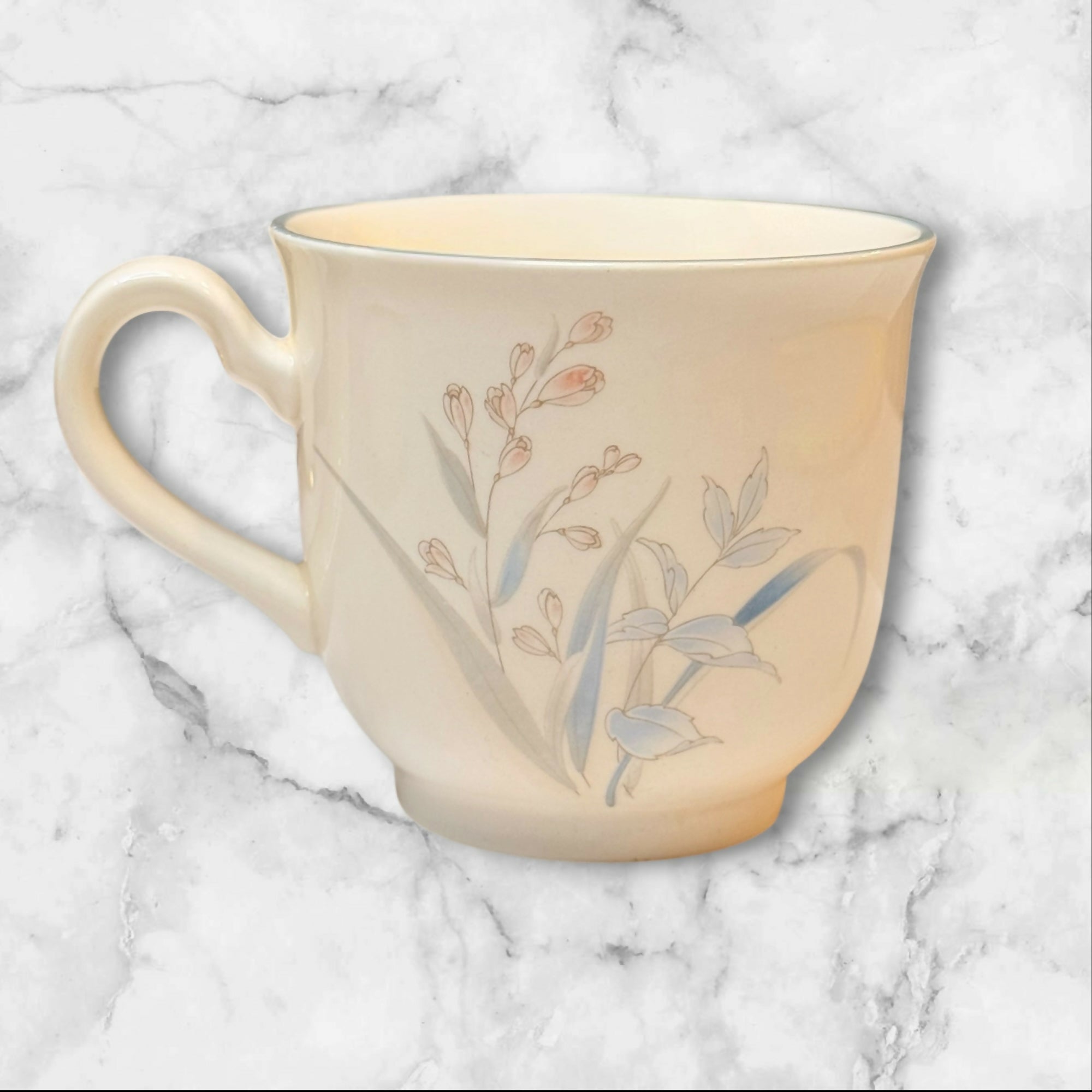 Noritake Kilkee Footed Cup Mug Set of 2 | Ireland | Excellent Condition