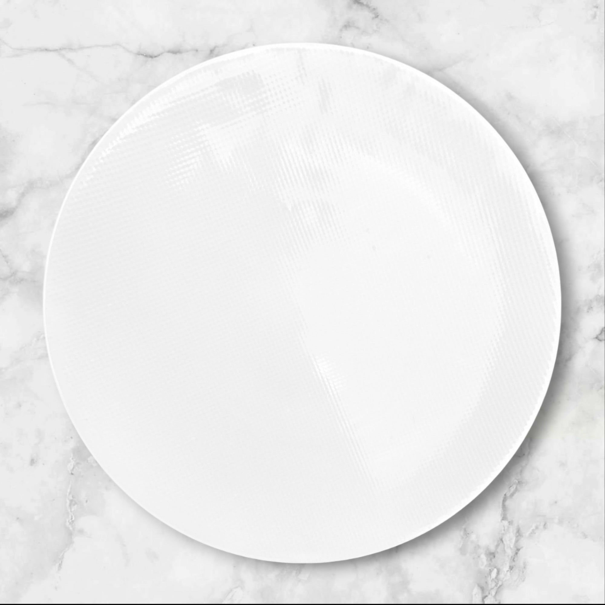 Nikko Reflections Crate & Barrel White Serving Platter | Excellent Condition