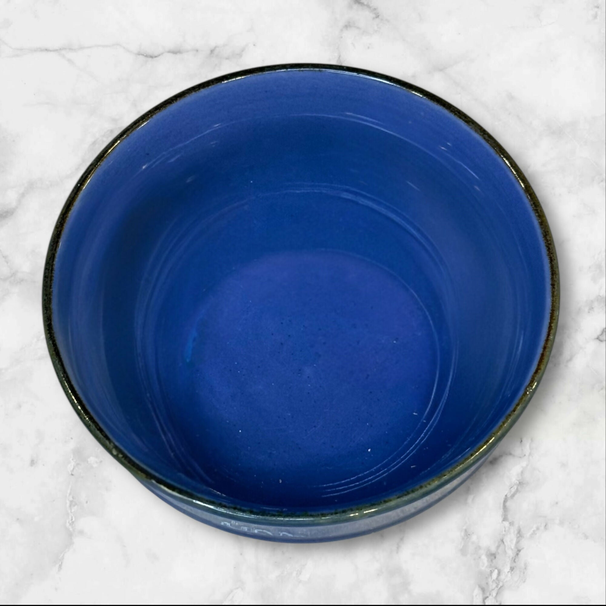 Stoney Hill Lodge Blue Stoneware Bowls | Set of 4 | Excellent Condition