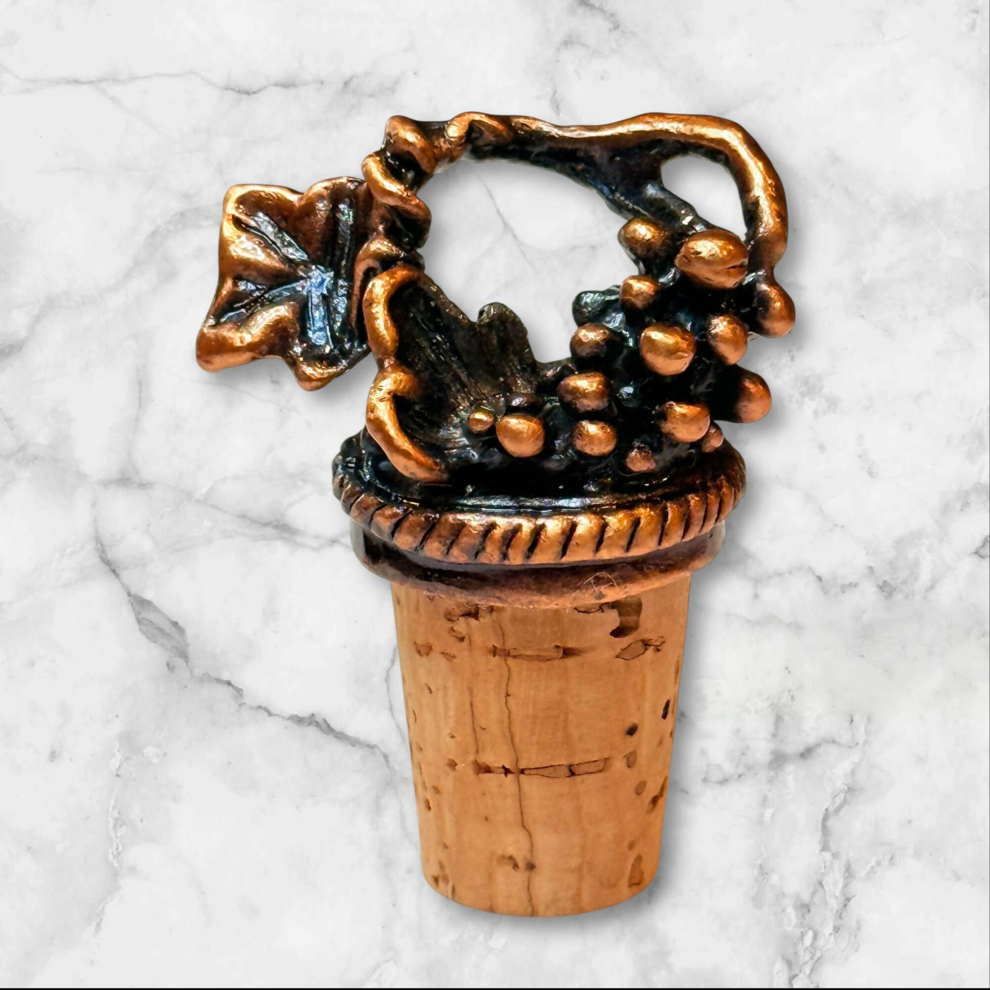 CIA Napa Valley Decorative Wine Cork Set of 3 w/ Box | Excellent