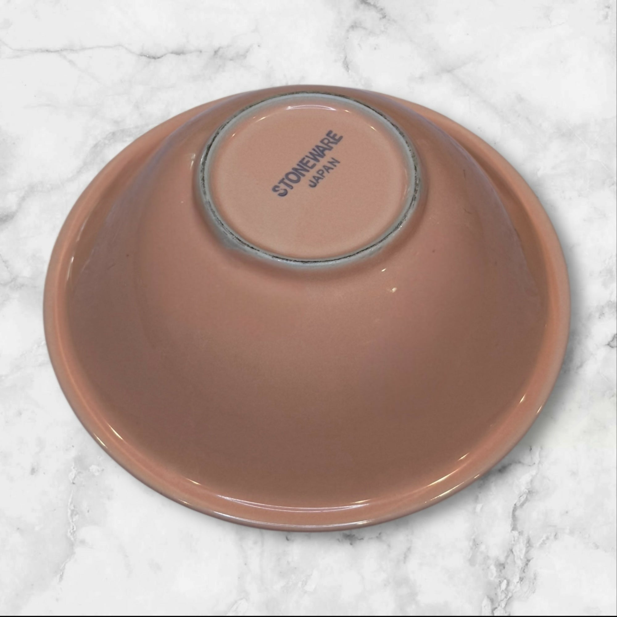 Baker Hart Stuart Salmon Stoneware Bowls Japan | Set of 4 | Great Condition