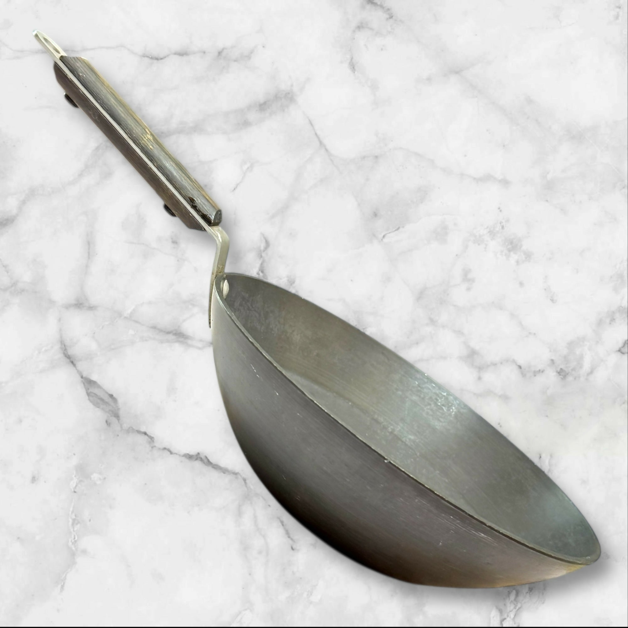 Commercial Aluminum NSF Steel Fry Pan Wok Style | Gently Used | Vintage USA