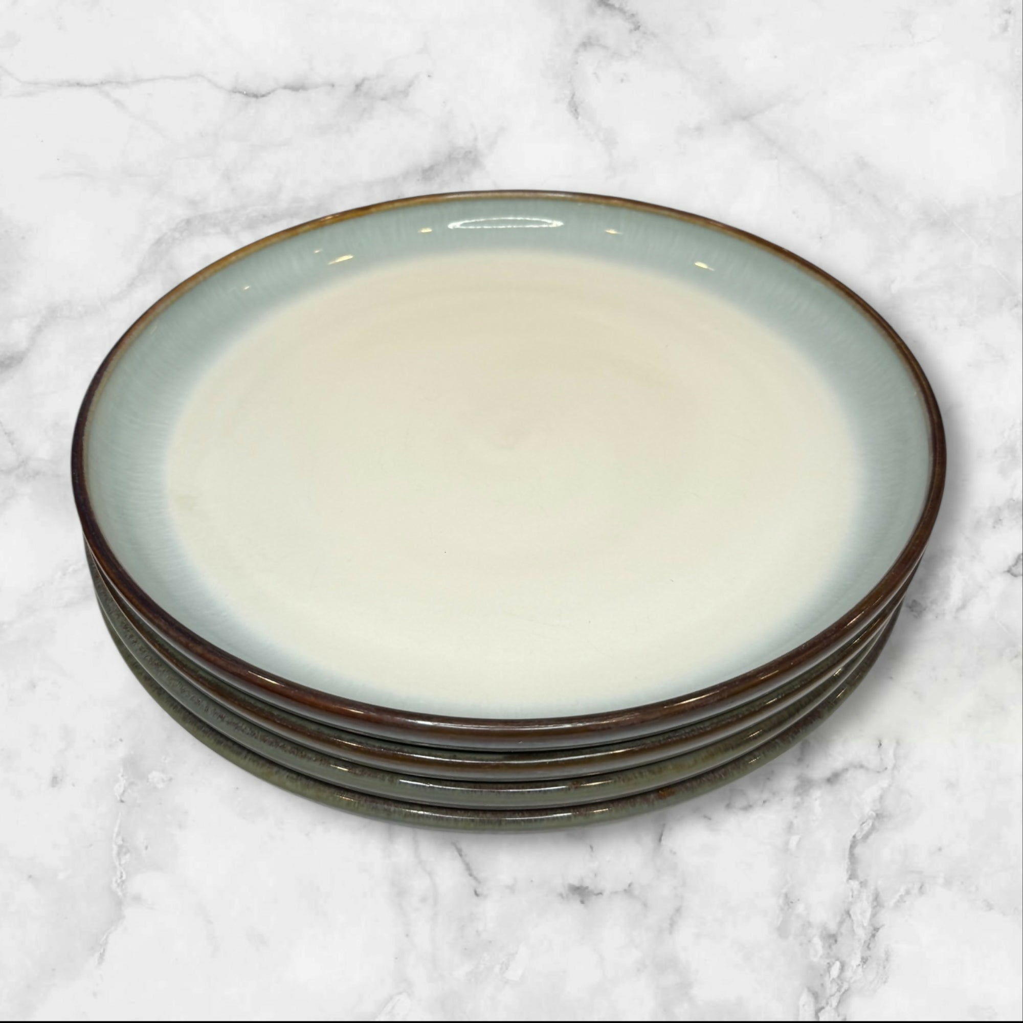 Sango Concepts Avocado Dinner Plates | Set of 4 | 11” | Excellent Condition