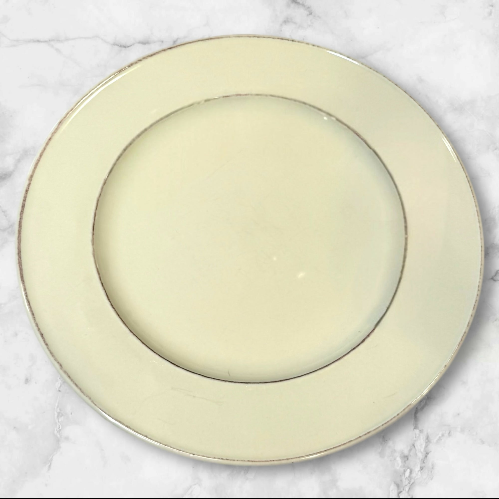 Pier 1 Martillo Creme Brulee Dinner Plates | Set of 3 | Gently Used