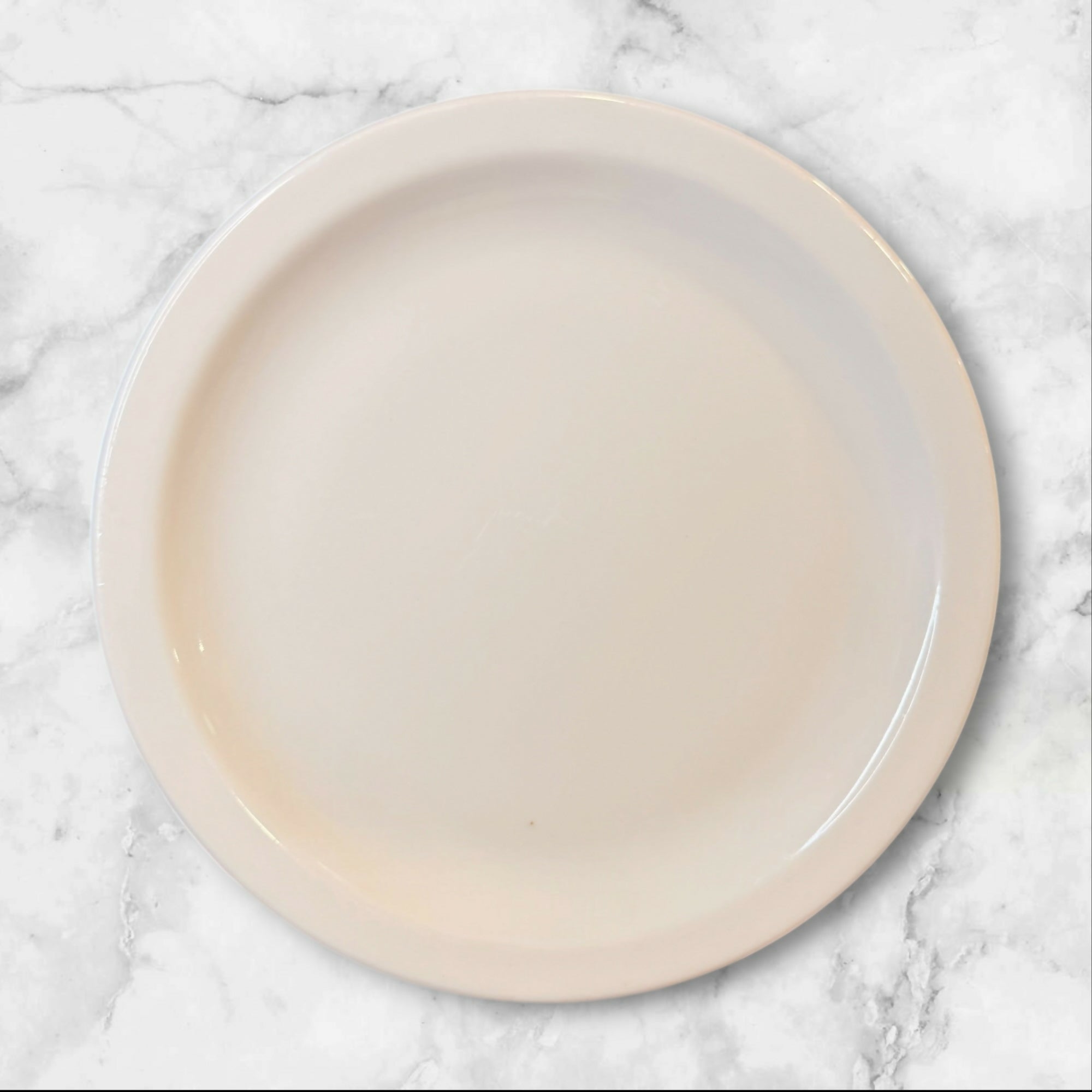 Buffalo China Ivory Dinner Plates Set of 4 Restaurant Ware Gently Used