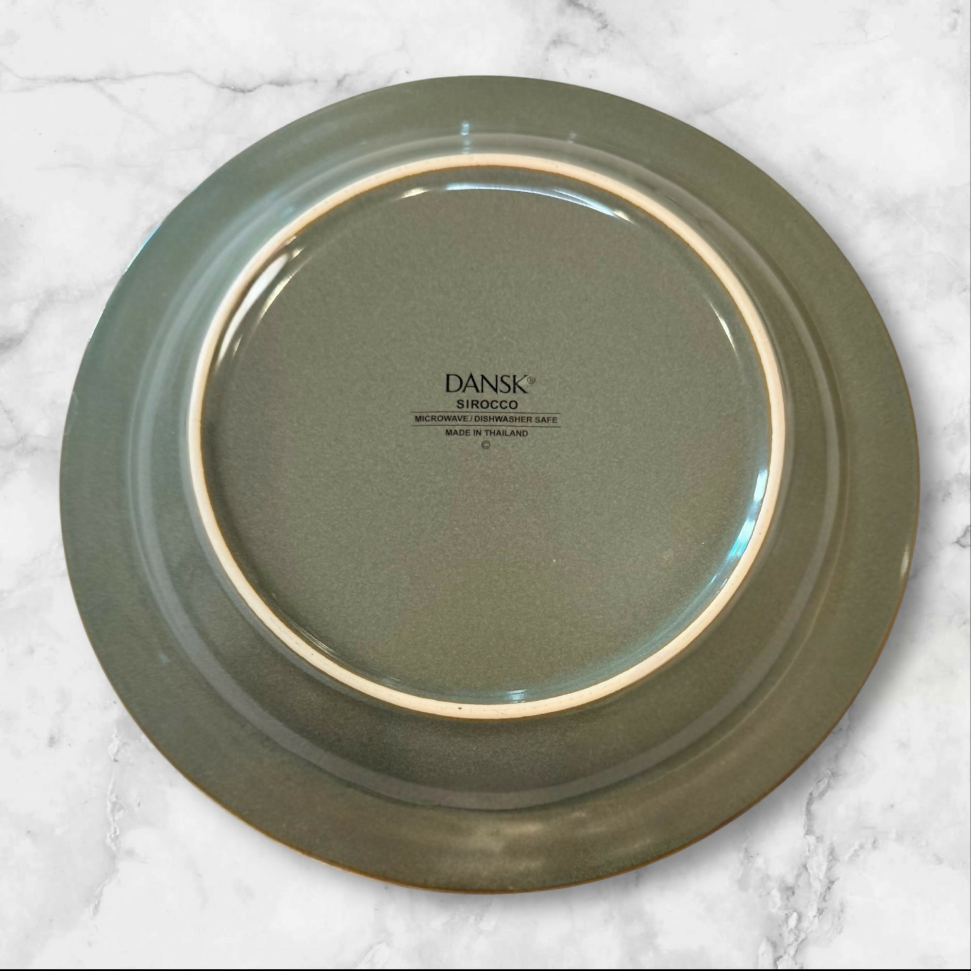 Dansk Sirocco Green Salad Plates | Set of 4 | Excellent Condition