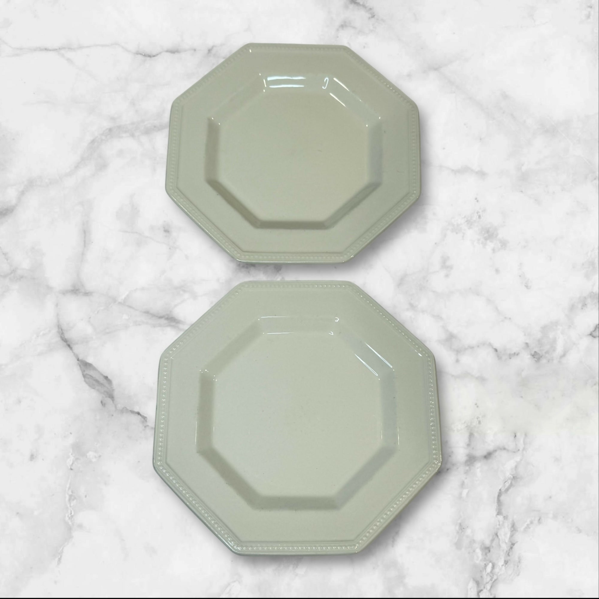 Johnson Brothers Heritage White Plates England | Set of 8 | Good Condition