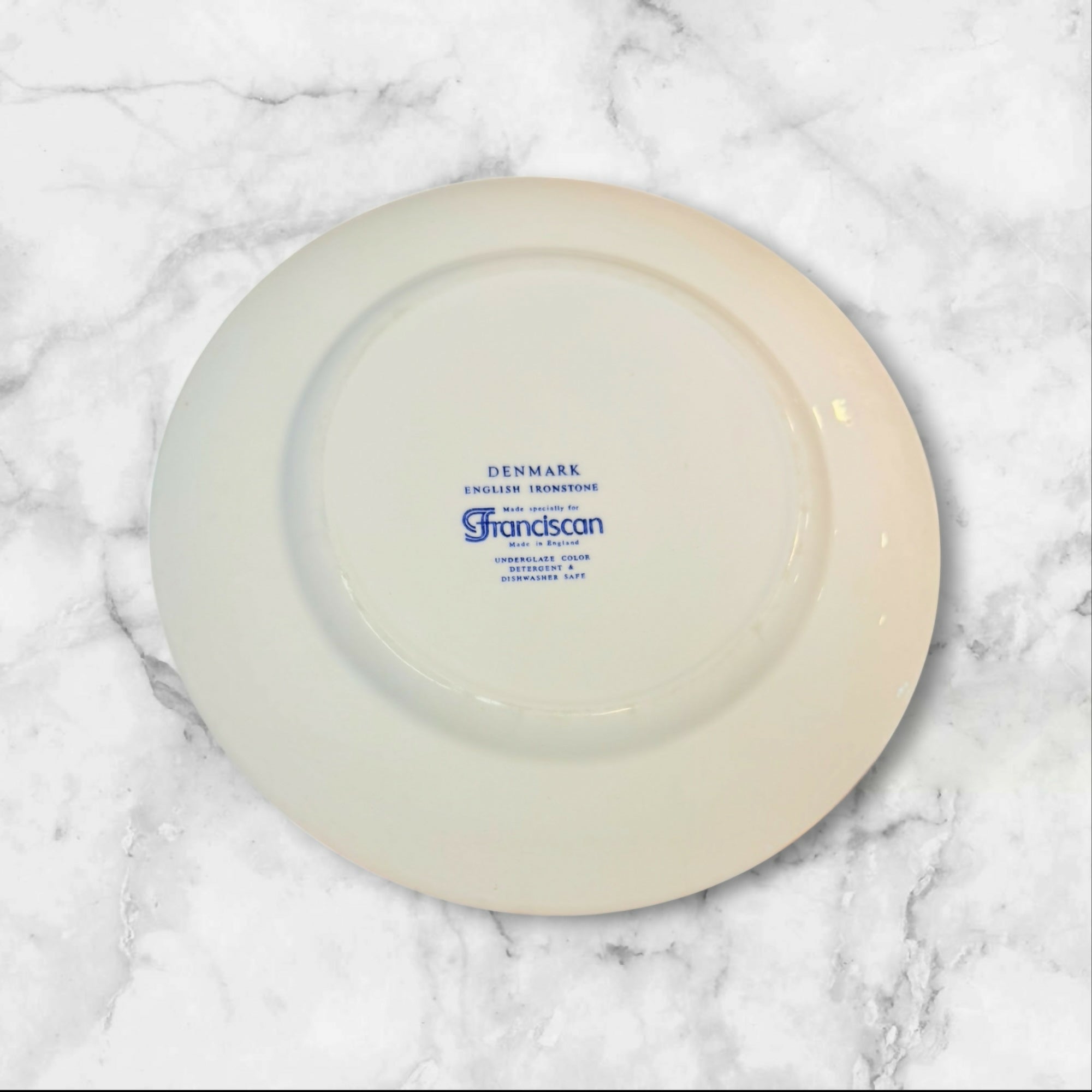 Franciscan Denmark Blue Dinner Plates | Set of 4 | Good Condition