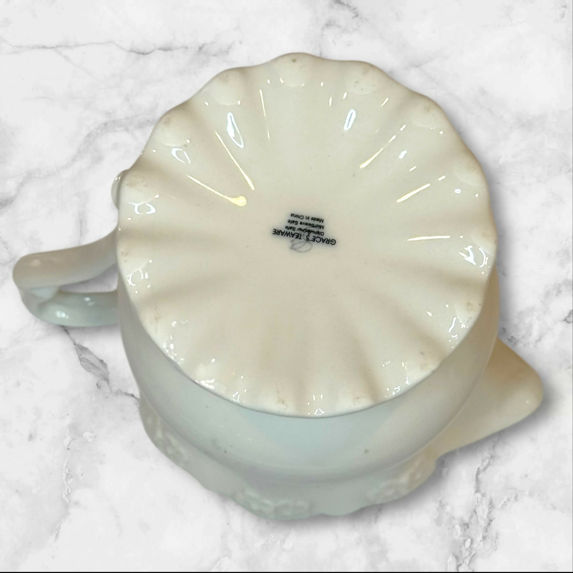 Grace’s Teaware White Porcelain Creamer | Victorian | Excellent