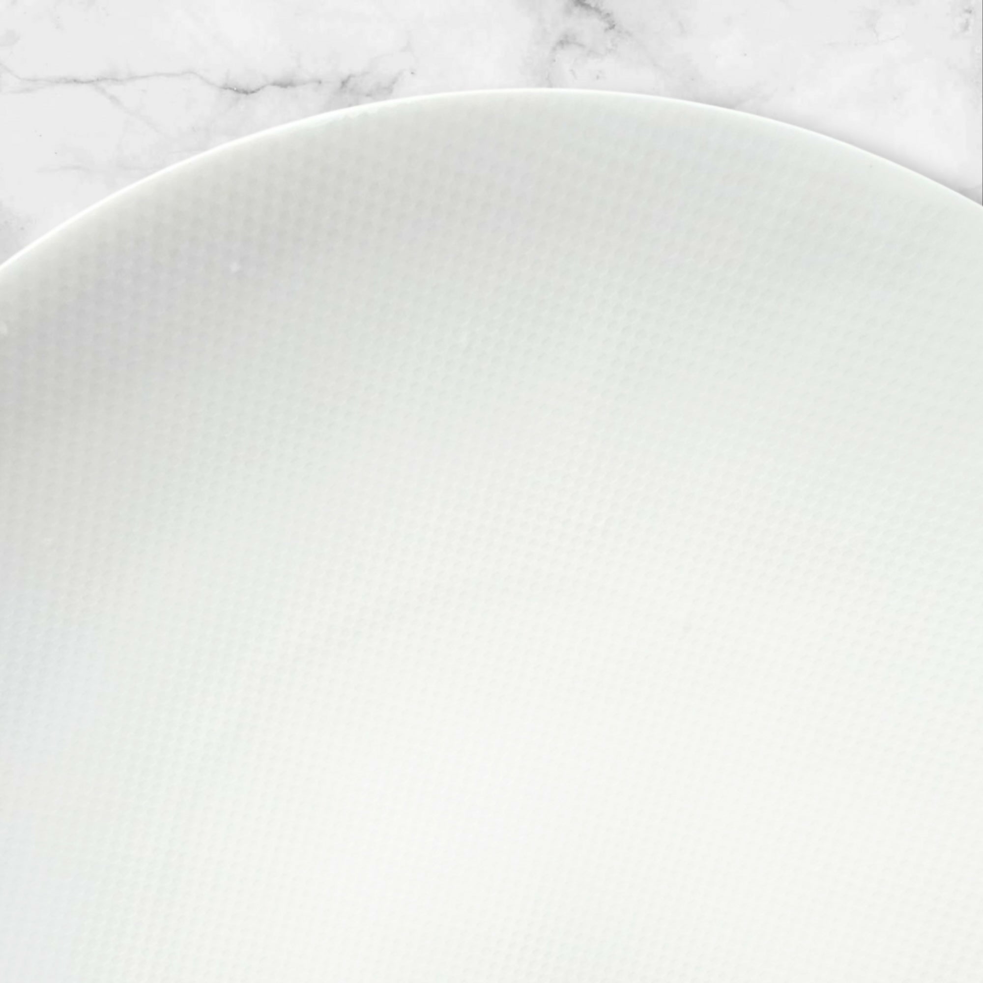 Nikko Reflections Crate & Barrel White Serving Platter | Excellent Condition