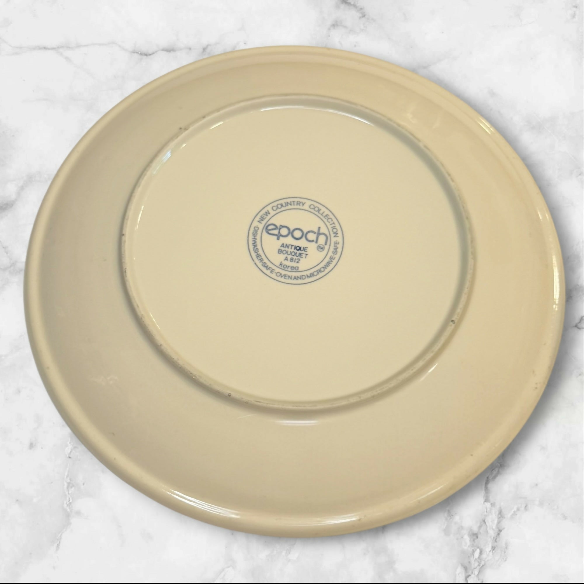 Epoch Antique Bouquet Dinner & Salad Plates Set of 8 | Good Condition