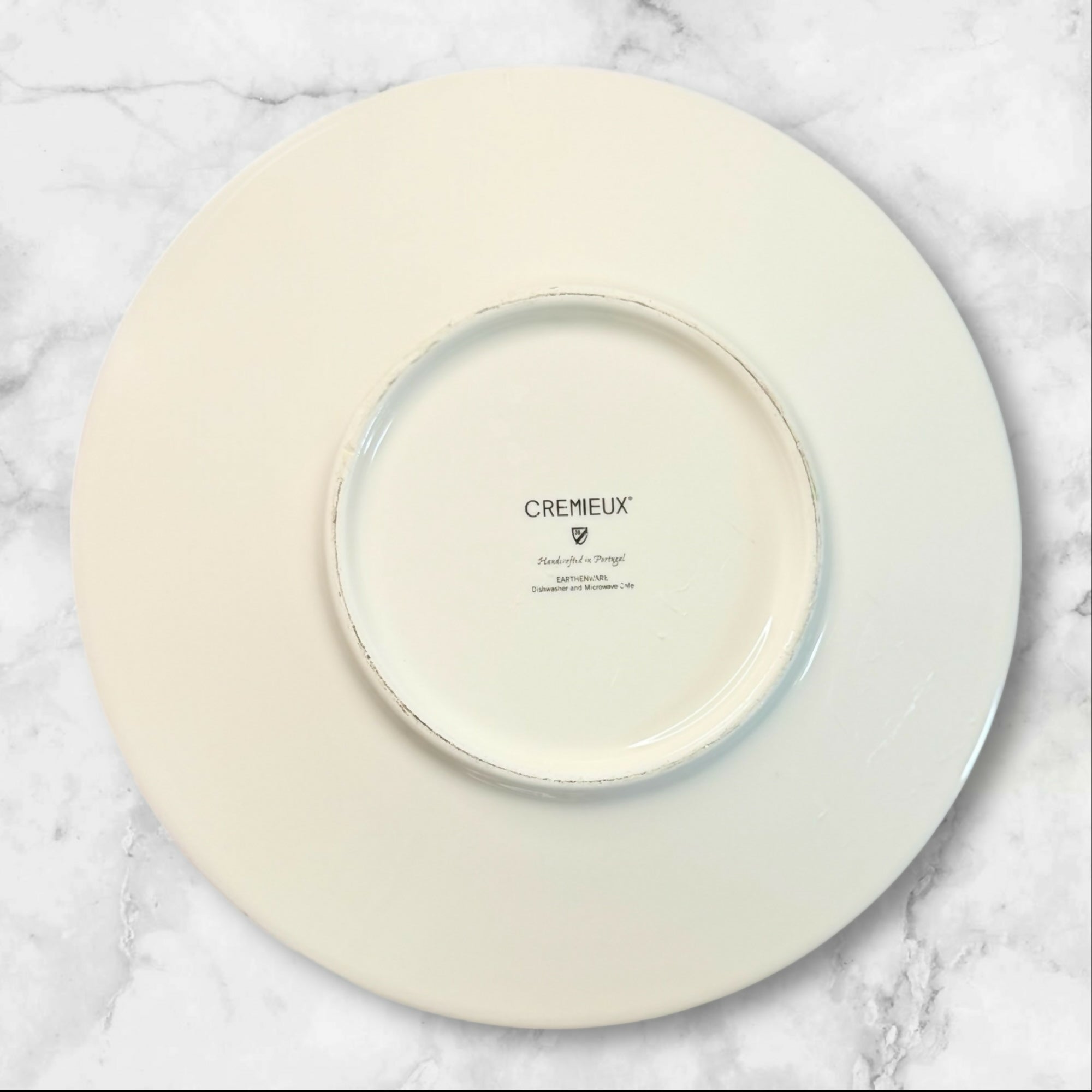 Cremieux Blue Grid Salad Plates Set of 3 | Portugal | Excellent Cond