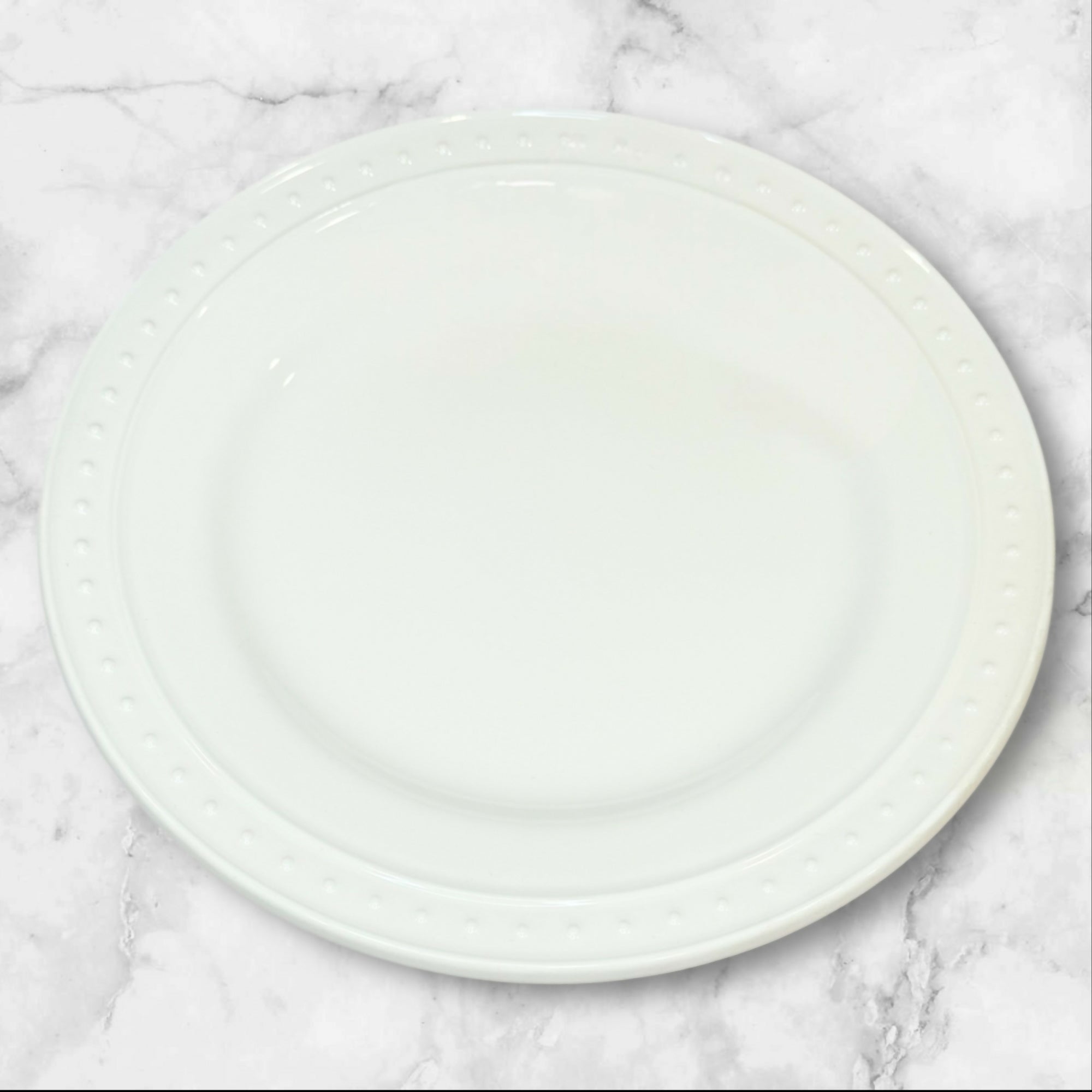 World Market Nantucket Dinner Plates | Set of 5 | Great Condition