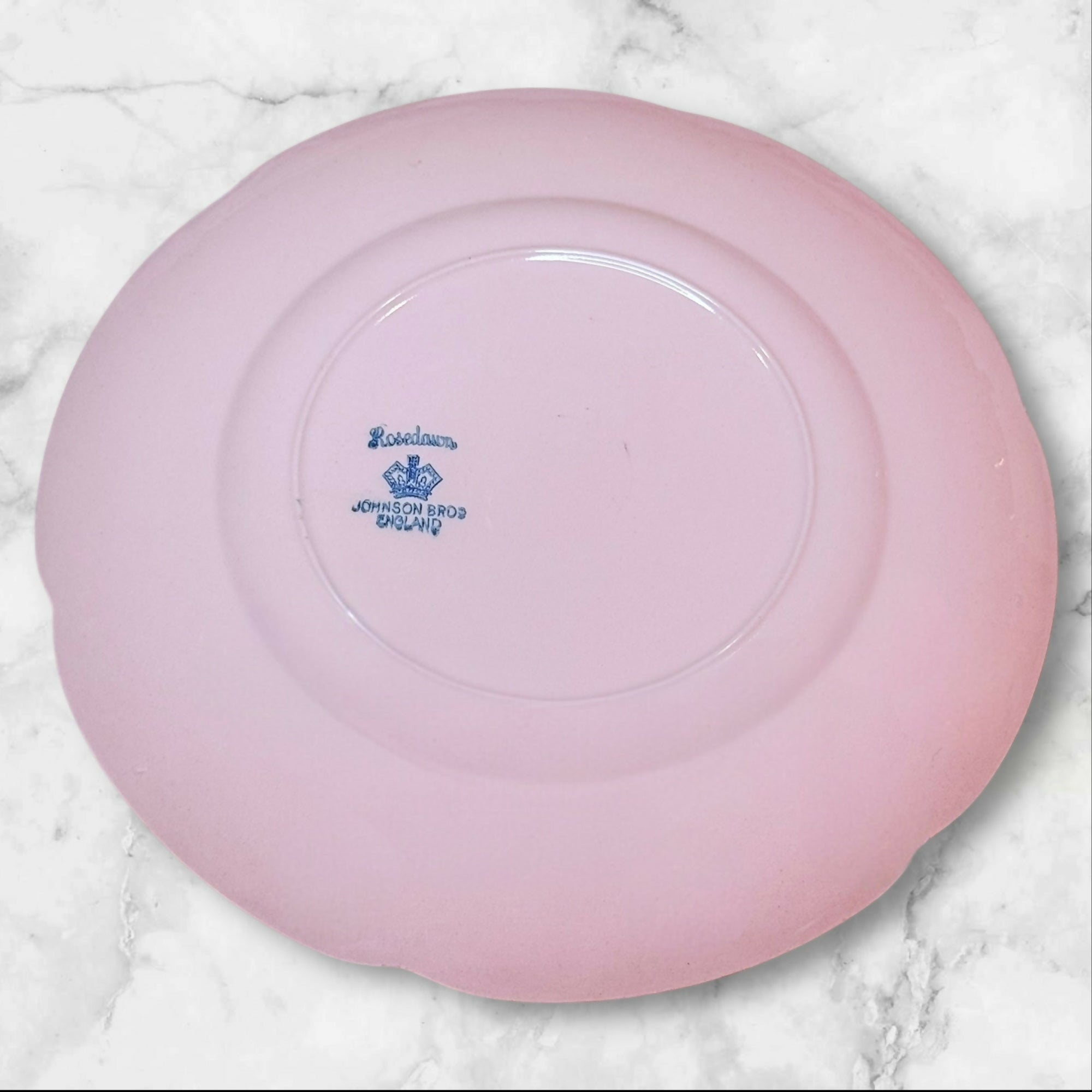 Johnson Brothers Rosedawn Dinner & Salad Plates | Set of 8 | Excellent Condition