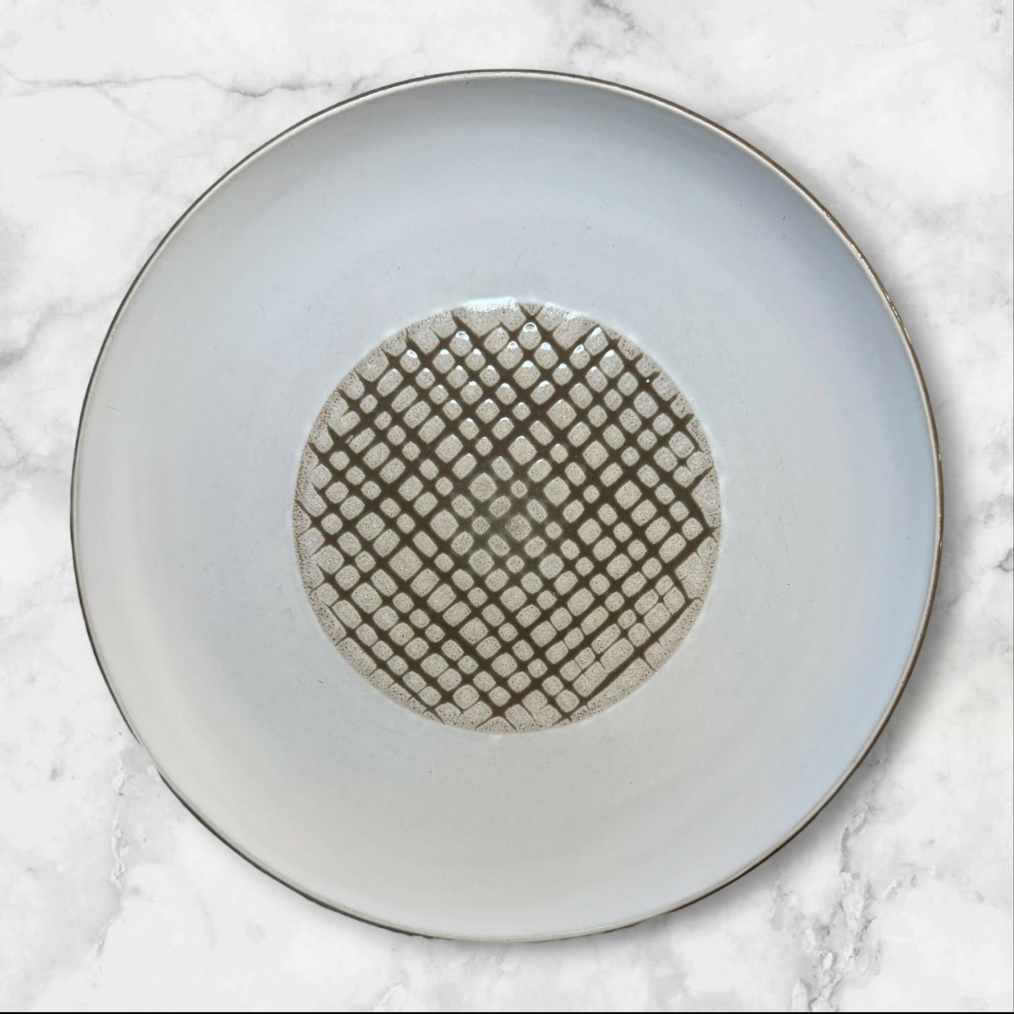 Koyo Kasuga Japan Stoneware Dinner Plates | Set of 5 | Excellent