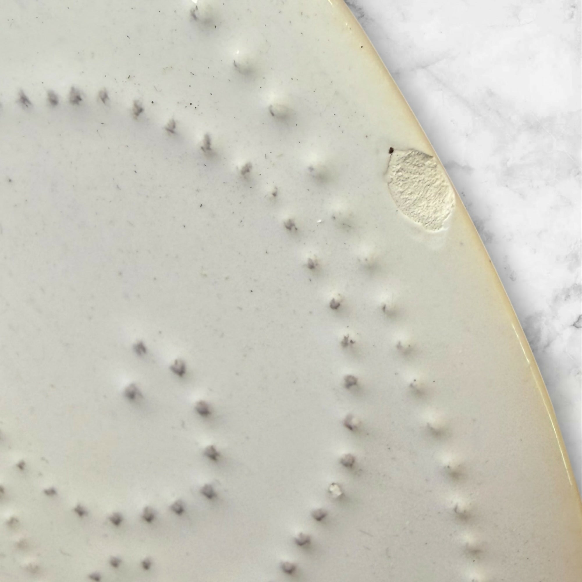 Sweet Ceramics Embossed Scroll Salad Plates | Set of 5 | Gently Used