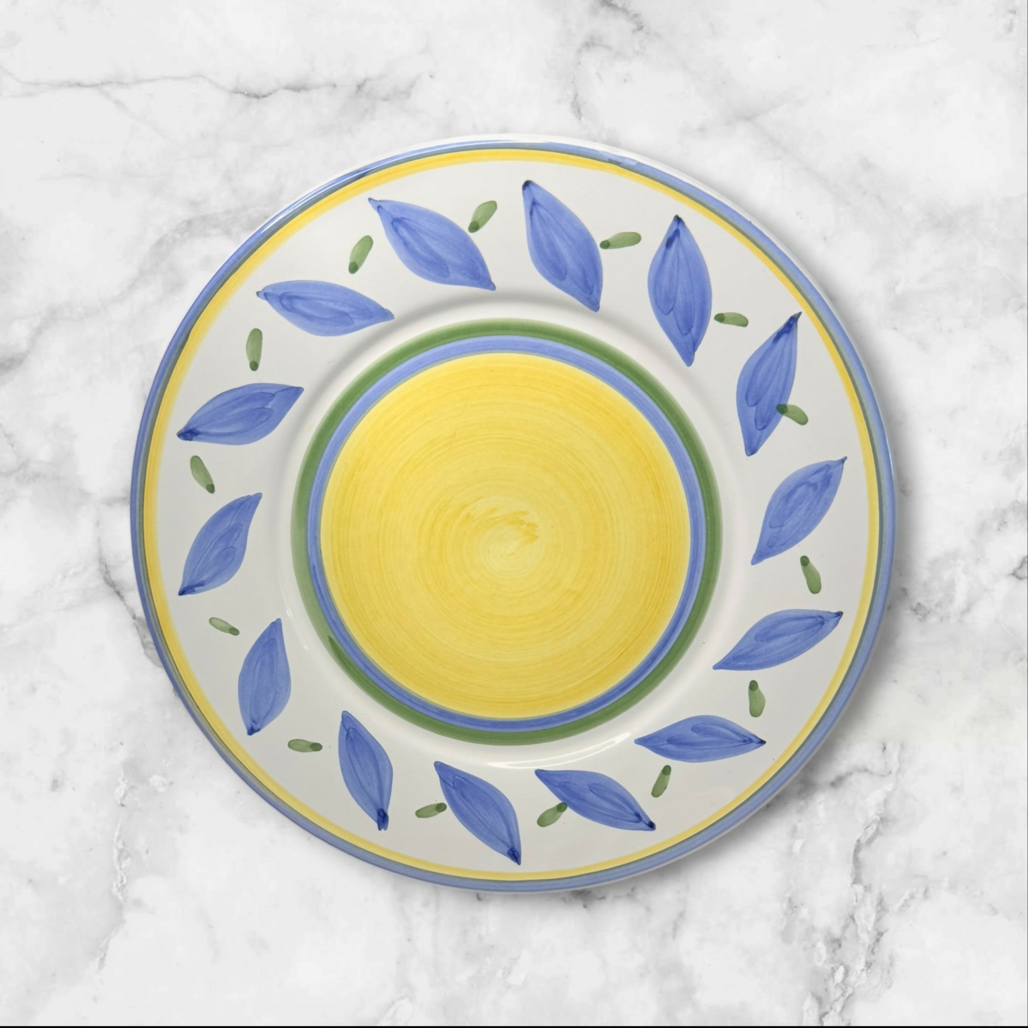 Williams Sonoma Tournesol Italy Dinner Plates | Set of 4 | Excellent Condition