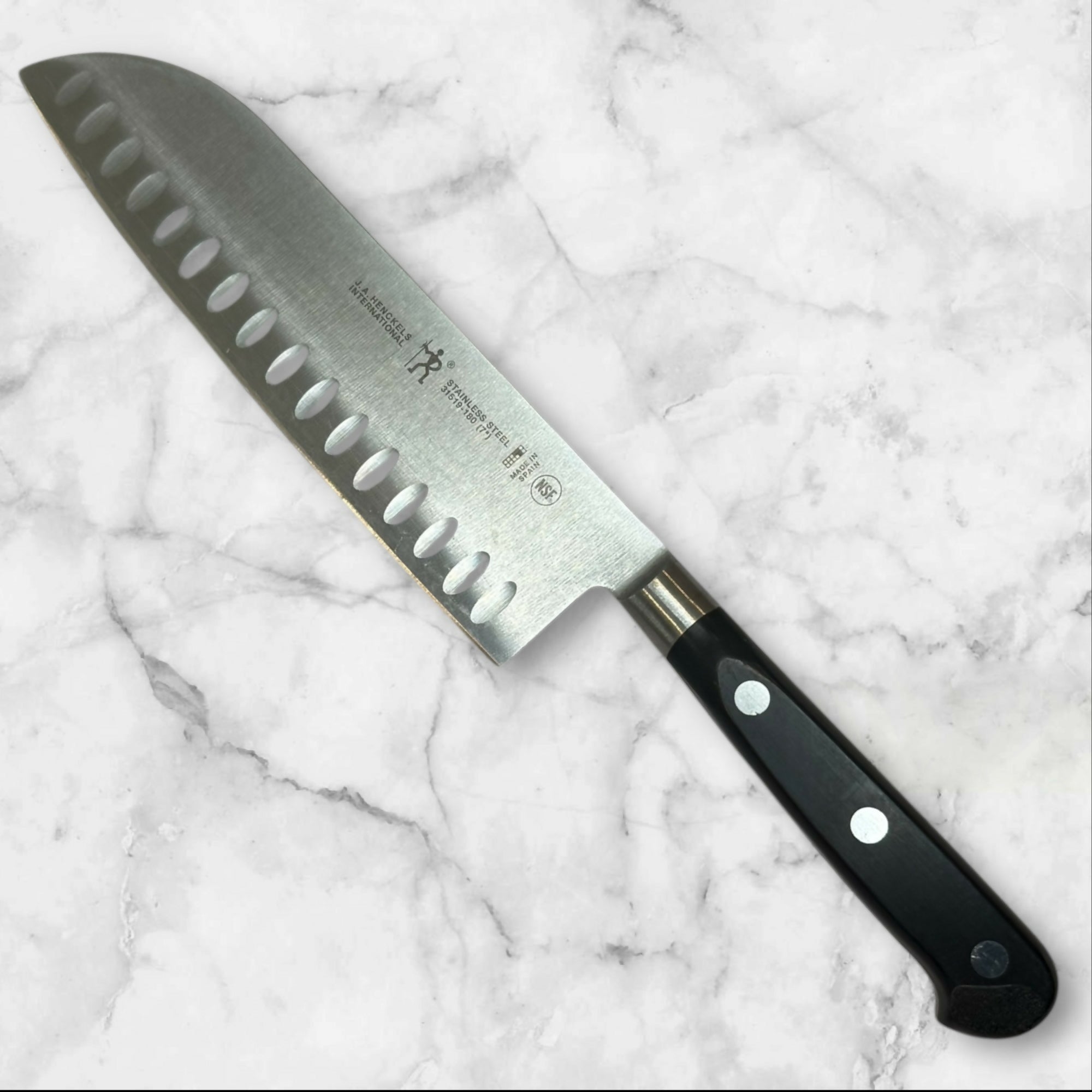 HENCKELS Classic 7” Santoku Knife Set | Spain Made | NSF | Excellent