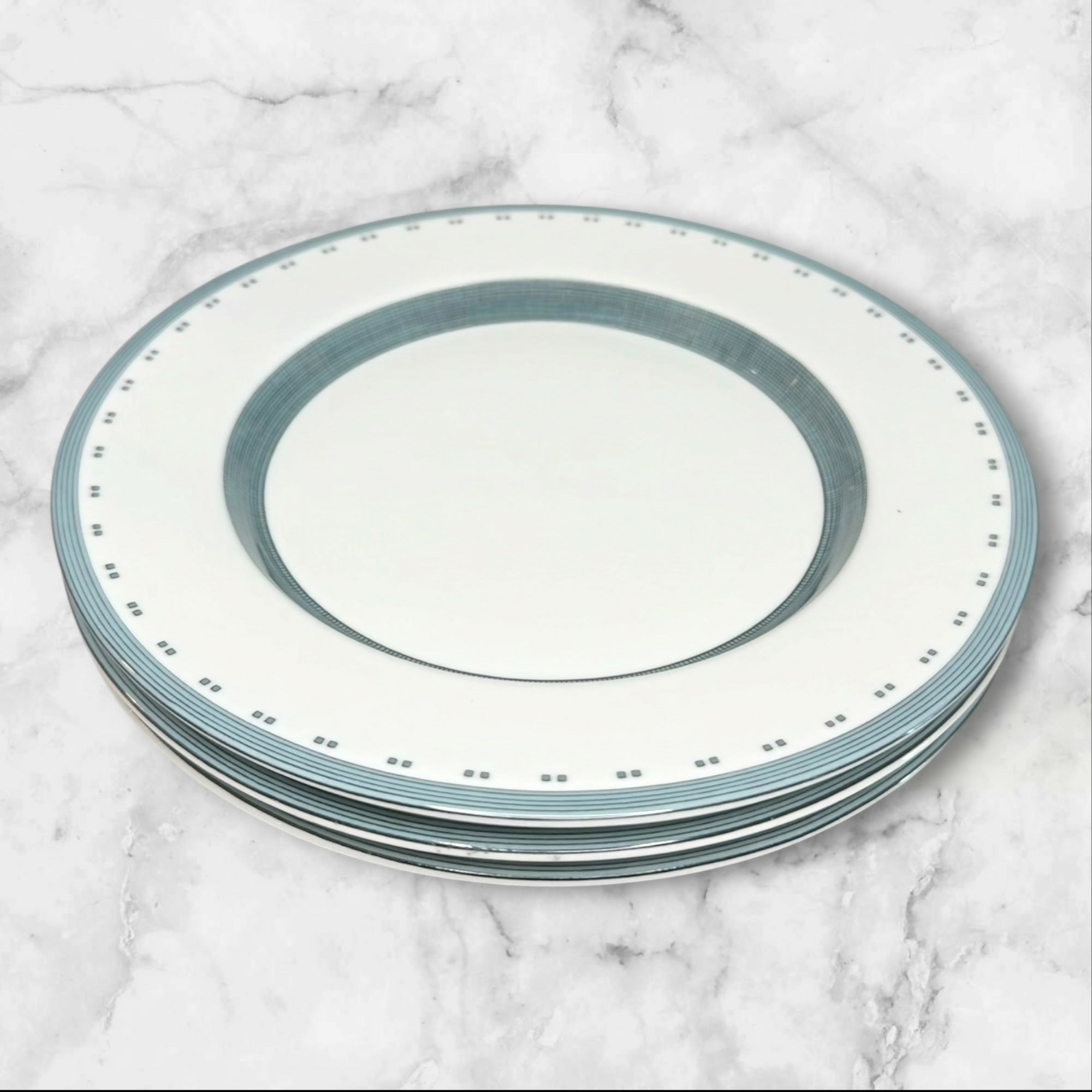 Dansk Gridworks Green Salad Plates | Set of 3 | Excellent Condition