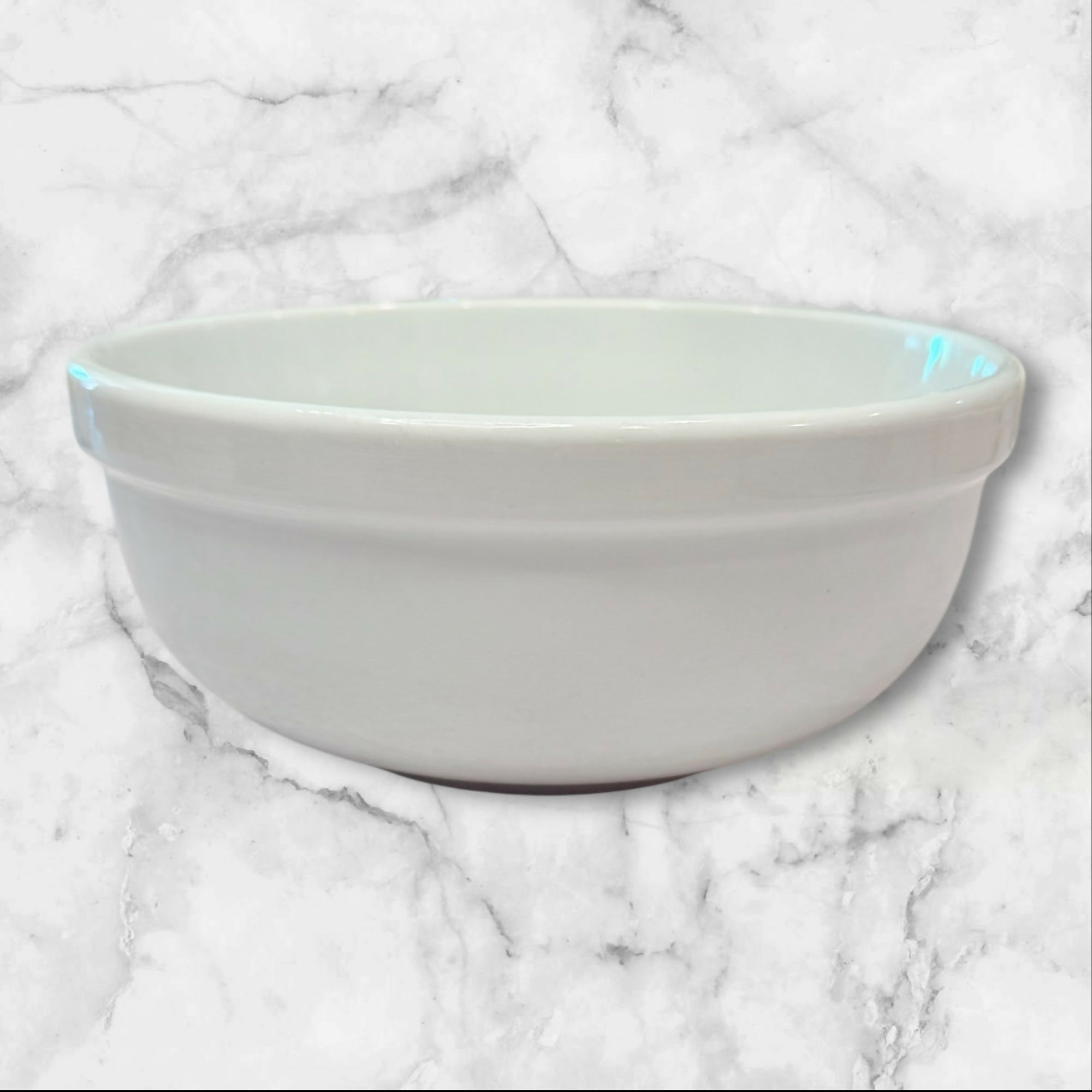 Pottery Barn Du Jour White Coupe Cereal Bowls | Set of 3 | Great Condition