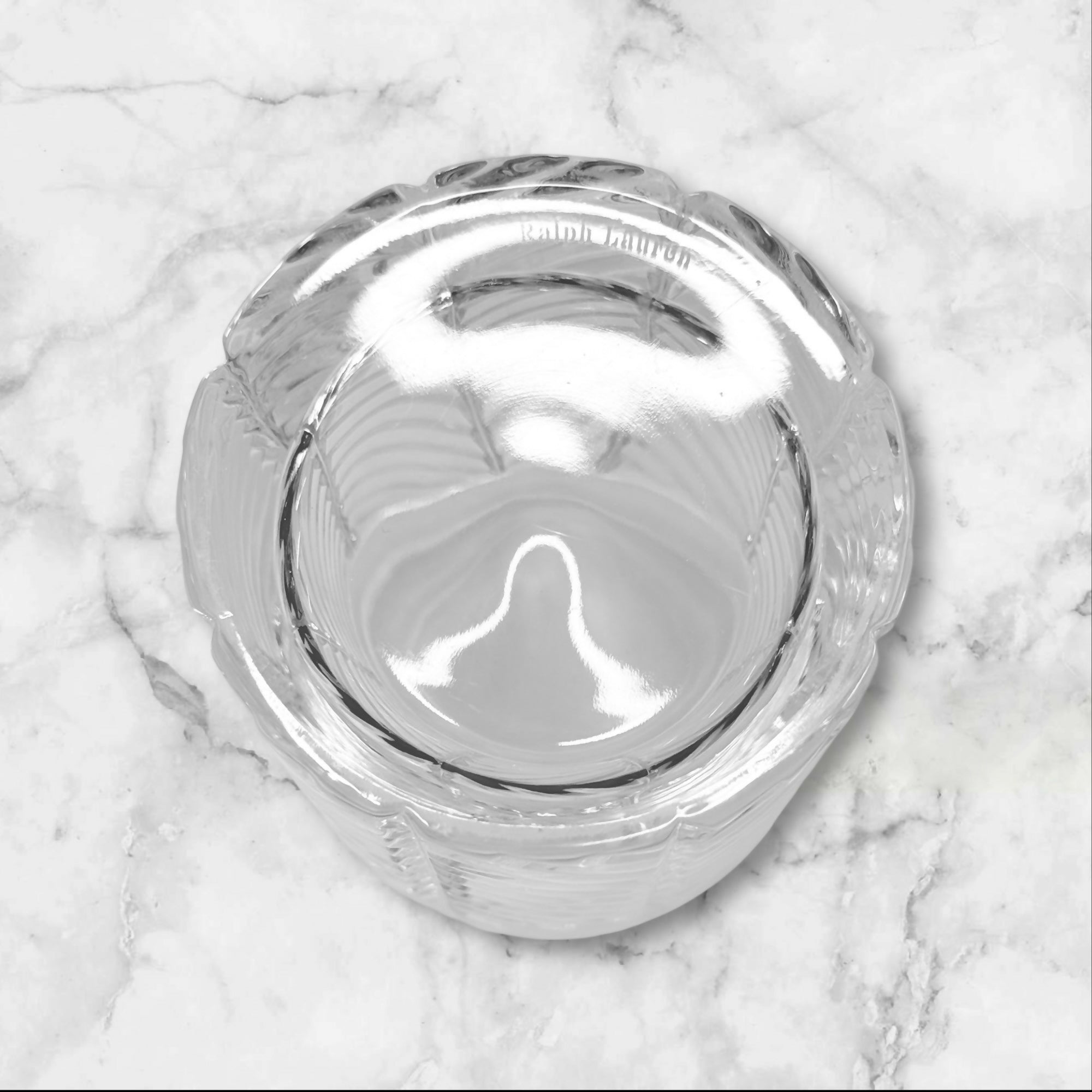 Ralph Lauren Herringbone Old Fashioned Glass | Single | Excellent Condition