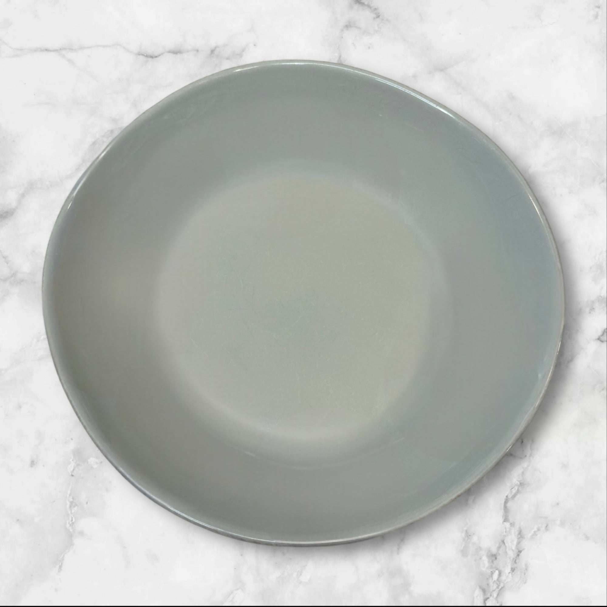 Crate & Barrel Marin Grey Pasta Bowls | Set of 2 | Great Condition