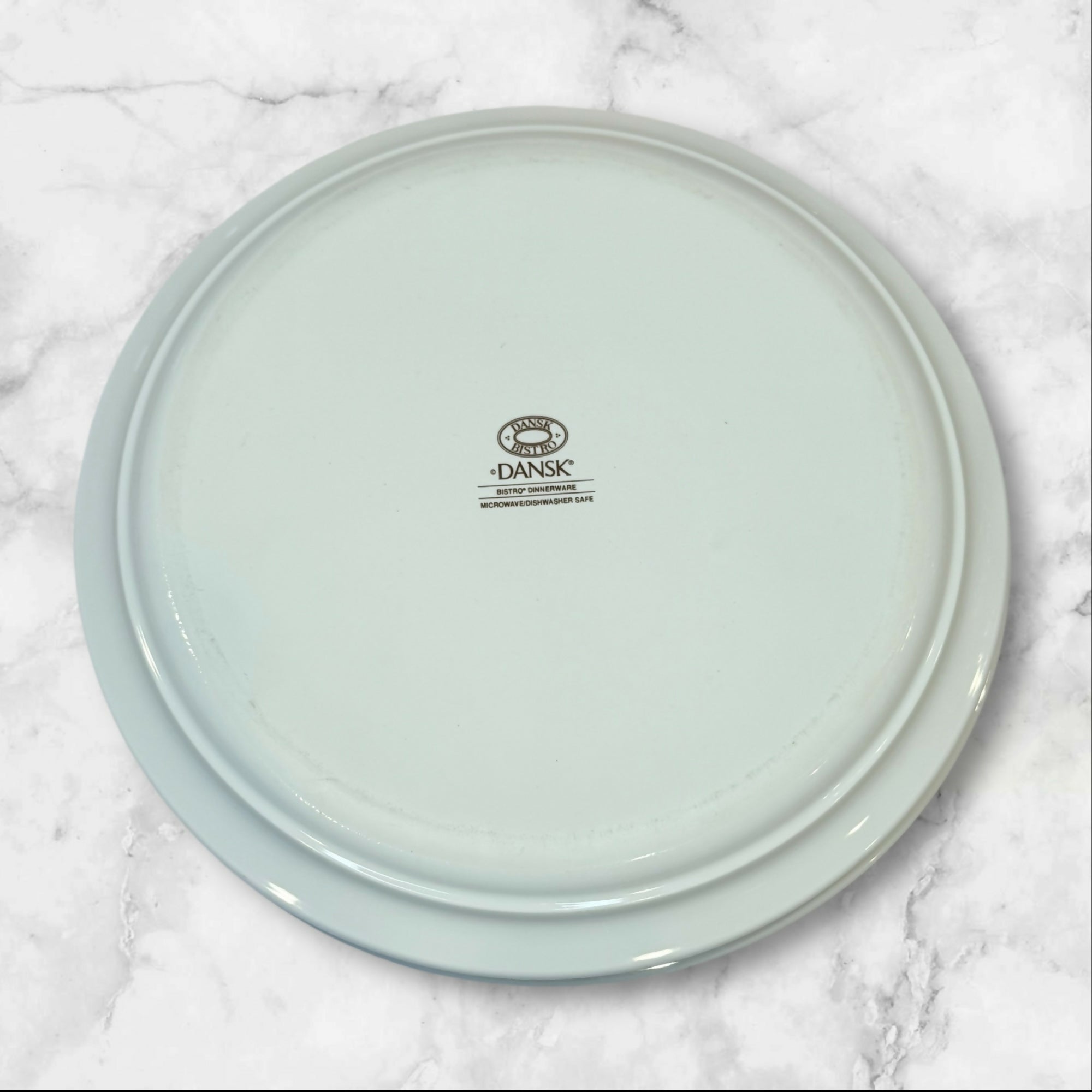 Dansk Bistro Blue Rim Dinner Plates | Set of 2 | Great Condition
