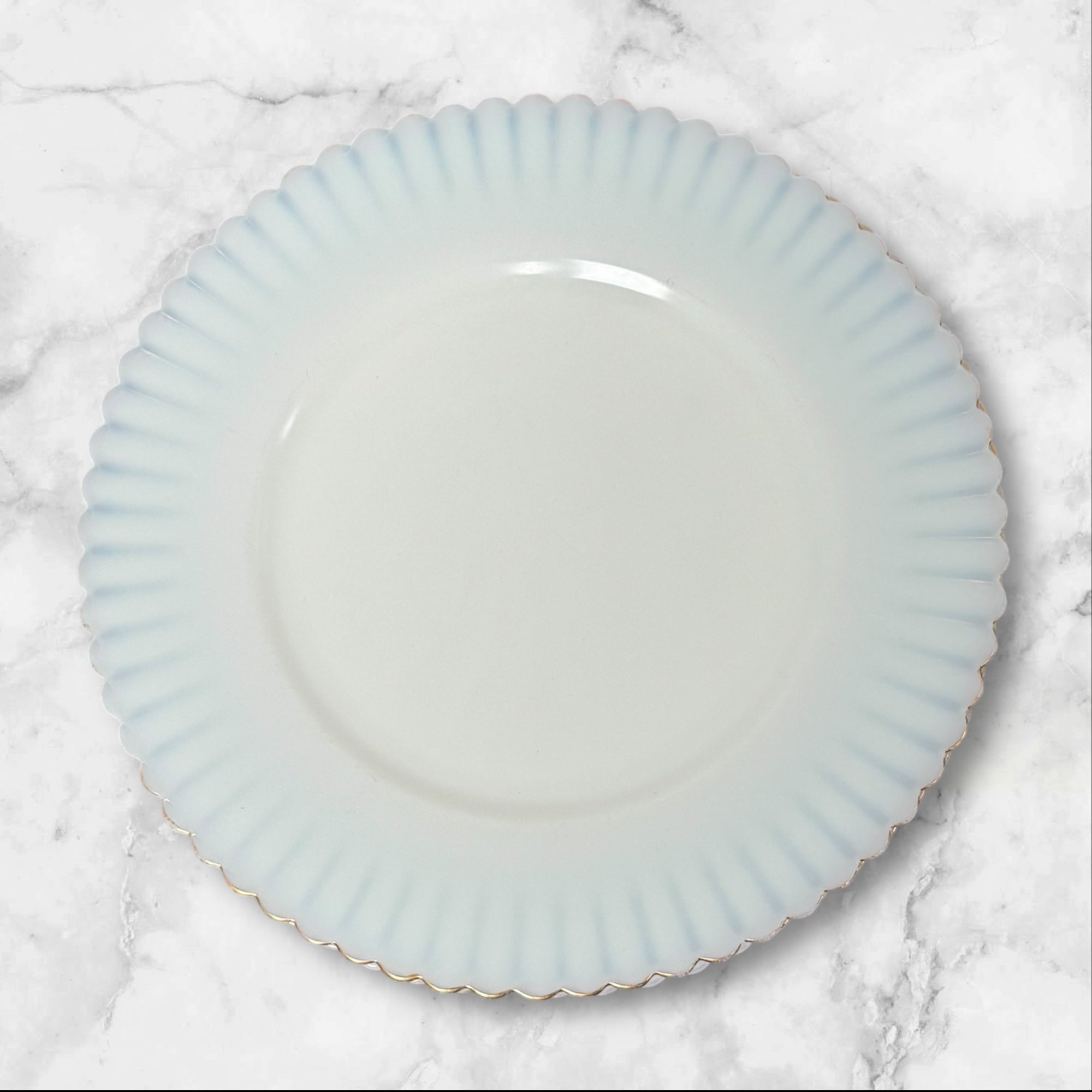MacBeth-Evans Petalware Cremax Salad Plates | Set of 3 | GU