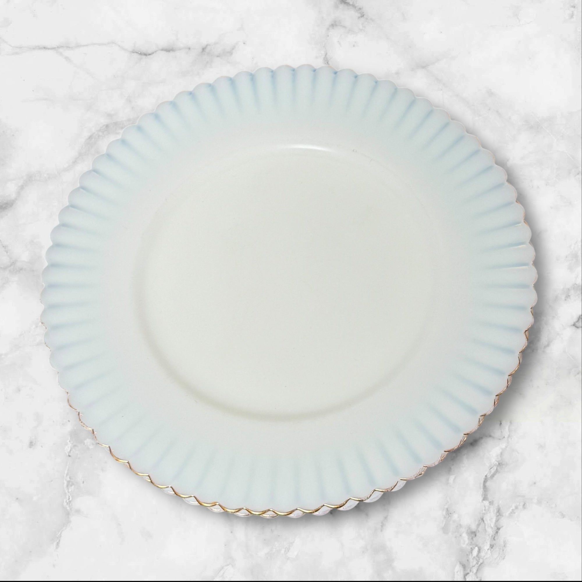 MacBeth-Evans Petalware Cremax Salad Plates | Set of 3 | GU
